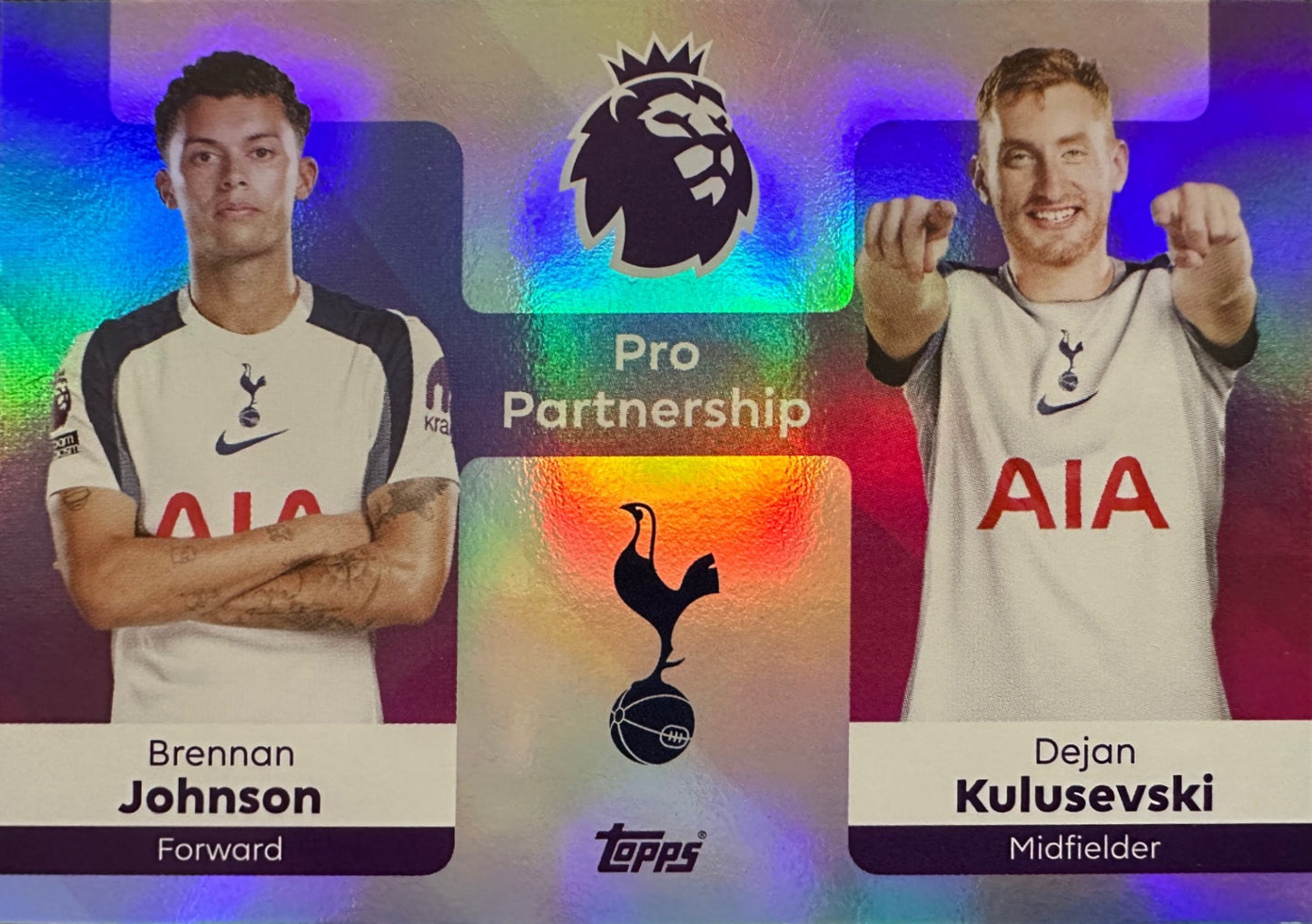 Topps Premier League 2025/26 2026 Scegli Card #301-400 Base Card Pro Partnership
