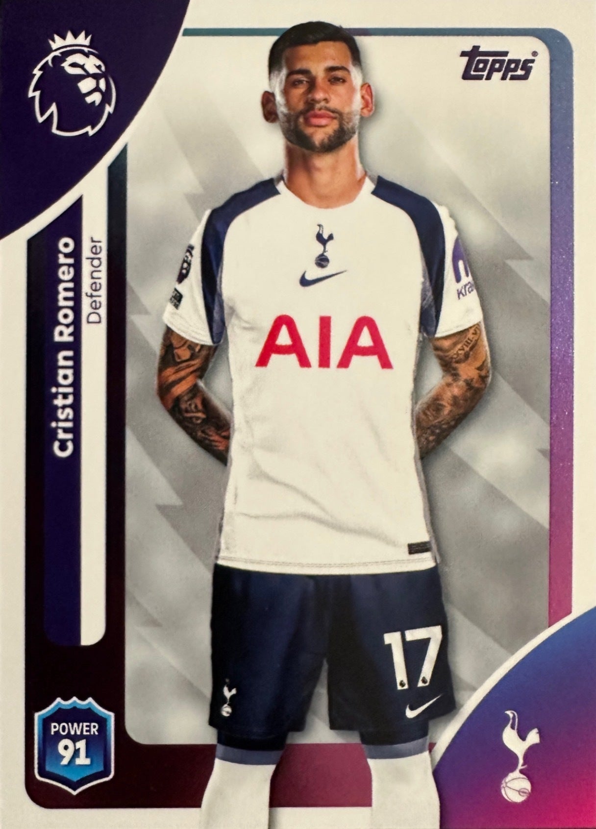 Topps Premier League 2025/26 2026 Scegli Card #201-300 Base Card Team Badge