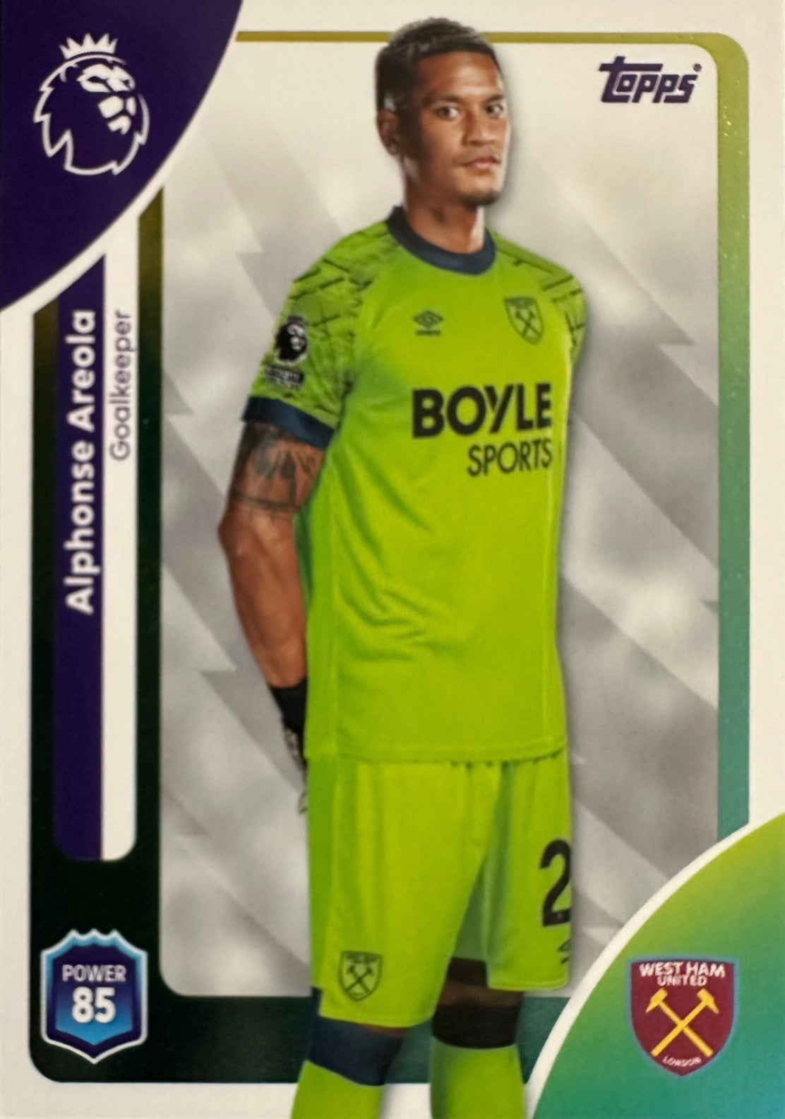 Topps Premier League 2025/26 2026 Scegli Card #201-300 Base Card Team Badge