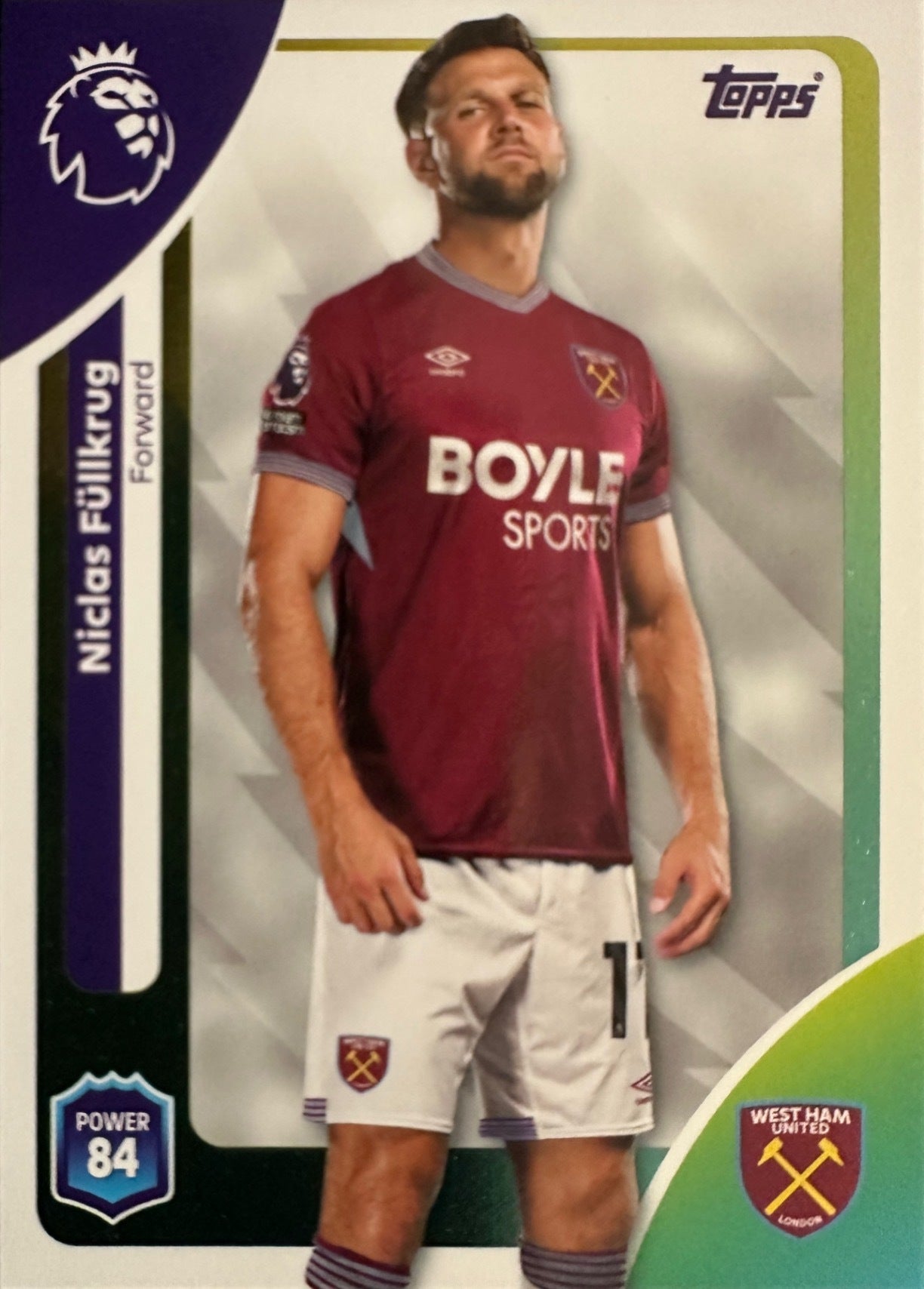 Topps Premier League 2025/26 2026 Scegli Card #201-300 Base Card Team Badge