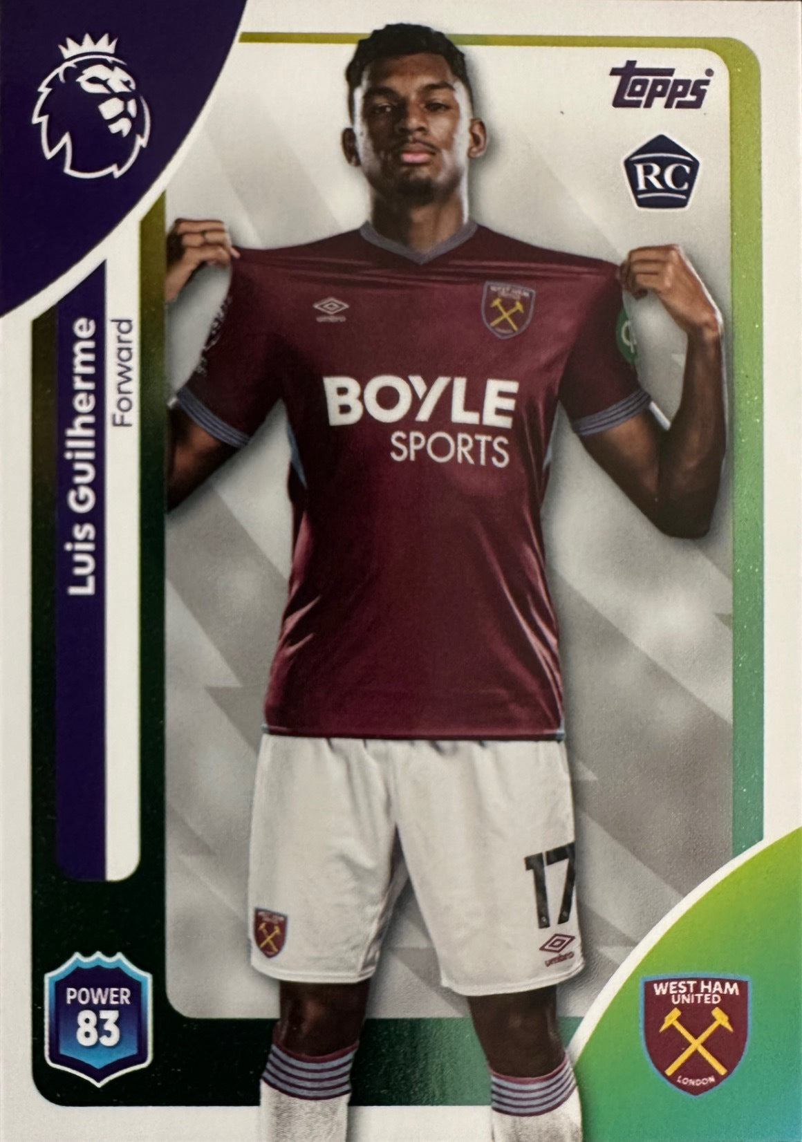 Topps Premier League 2025/26 2026 Scegli Card #201-300 Base Card Team Badge