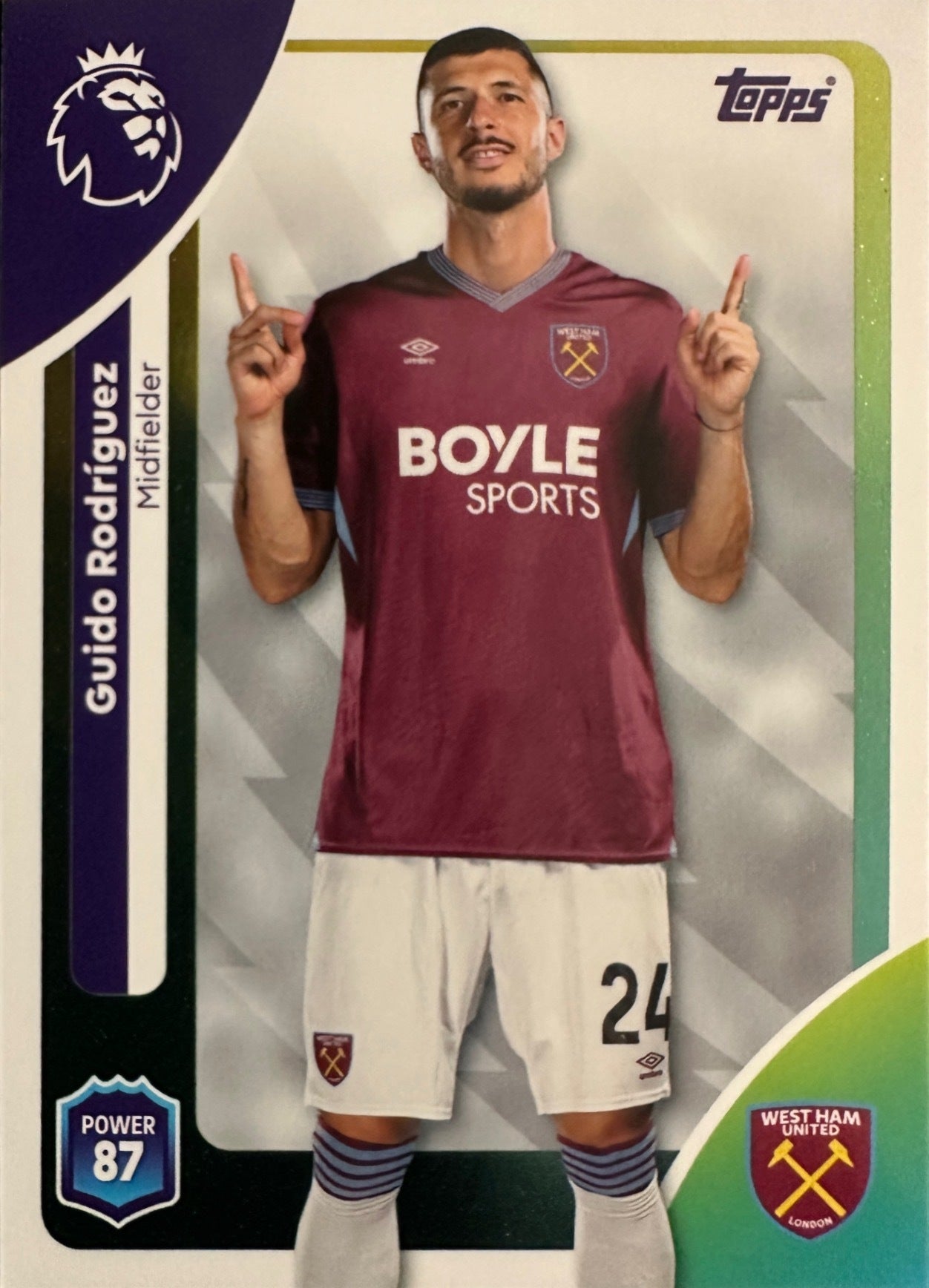 Topps Premier League 2025/26 2026 Scegli Card #201-300 Base Card Team Badge