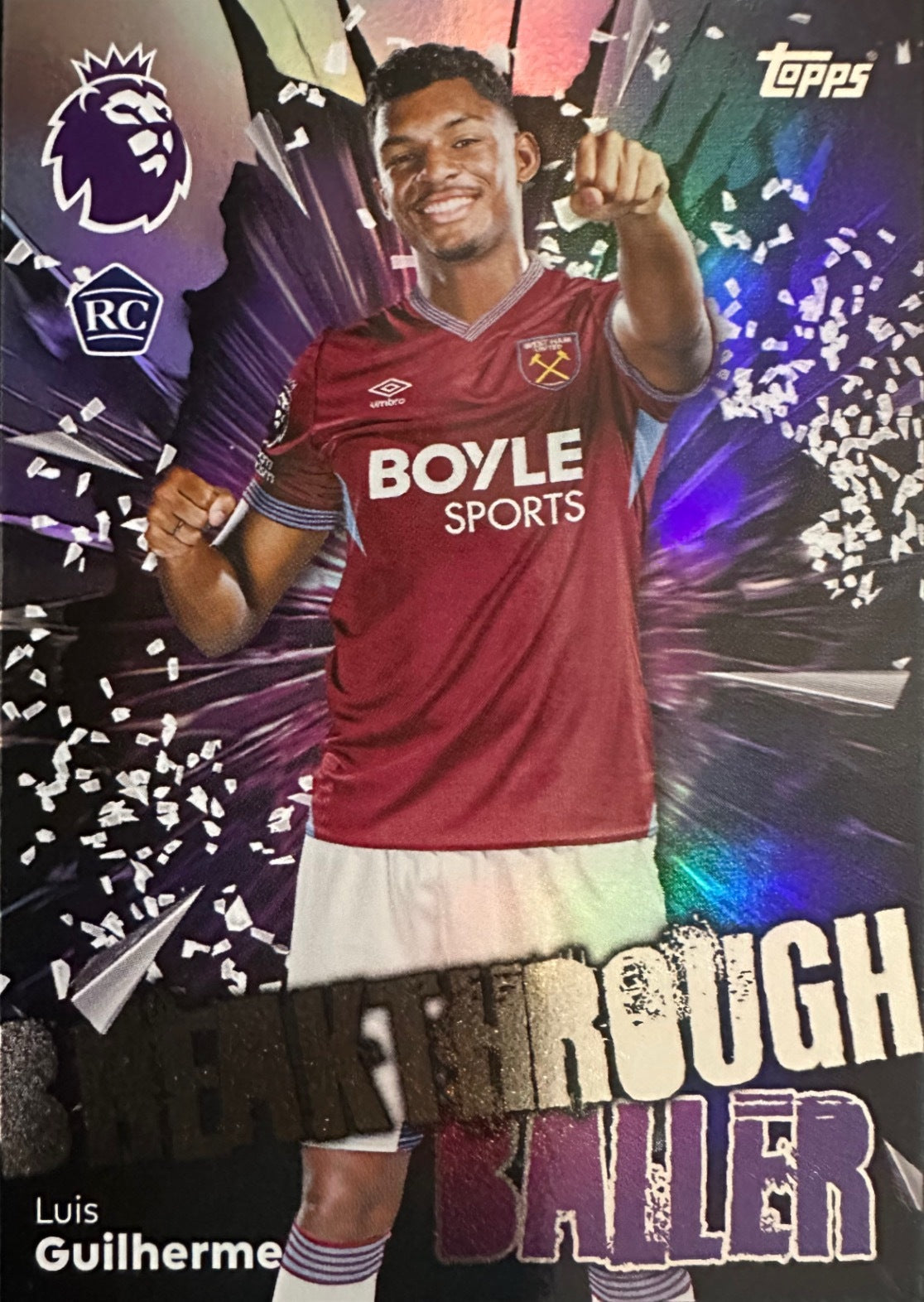 Topps Premier League 2025/26 2026 Scegli Card #201-300 Base Card Team Badge