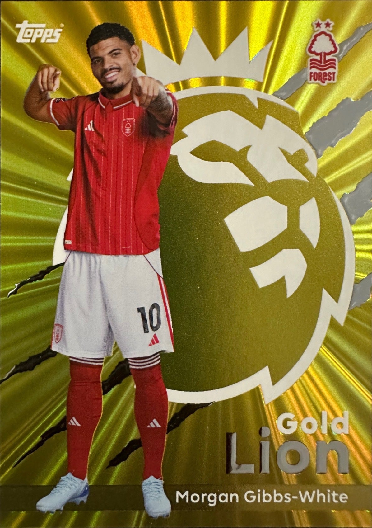 Topps Premier League 2025/26 2026 Scegli Card CK GL LE PP Chrome Gold Limited Pull