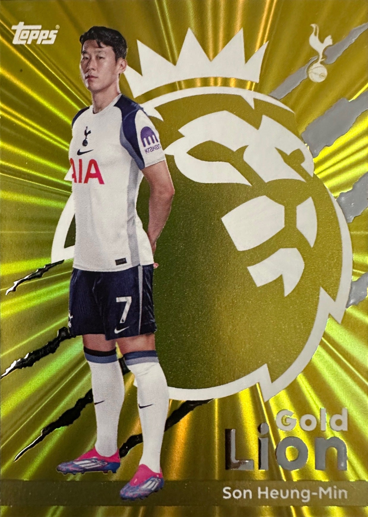 Topps Premier League 2025/26 2026 Scegli Card CK GL LE PP Chrome Gold Limited Pull