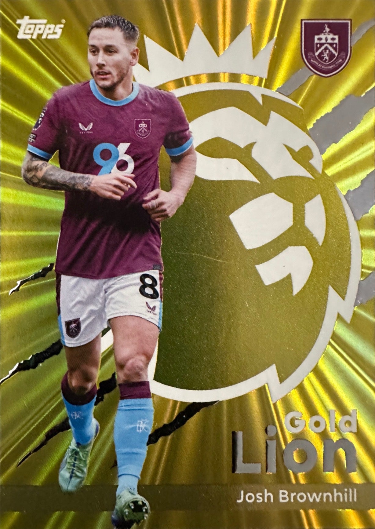 Topps Premier League 2025/26 2026 Scegli Card CK GL LE PP Chrome Gold Limited Pull