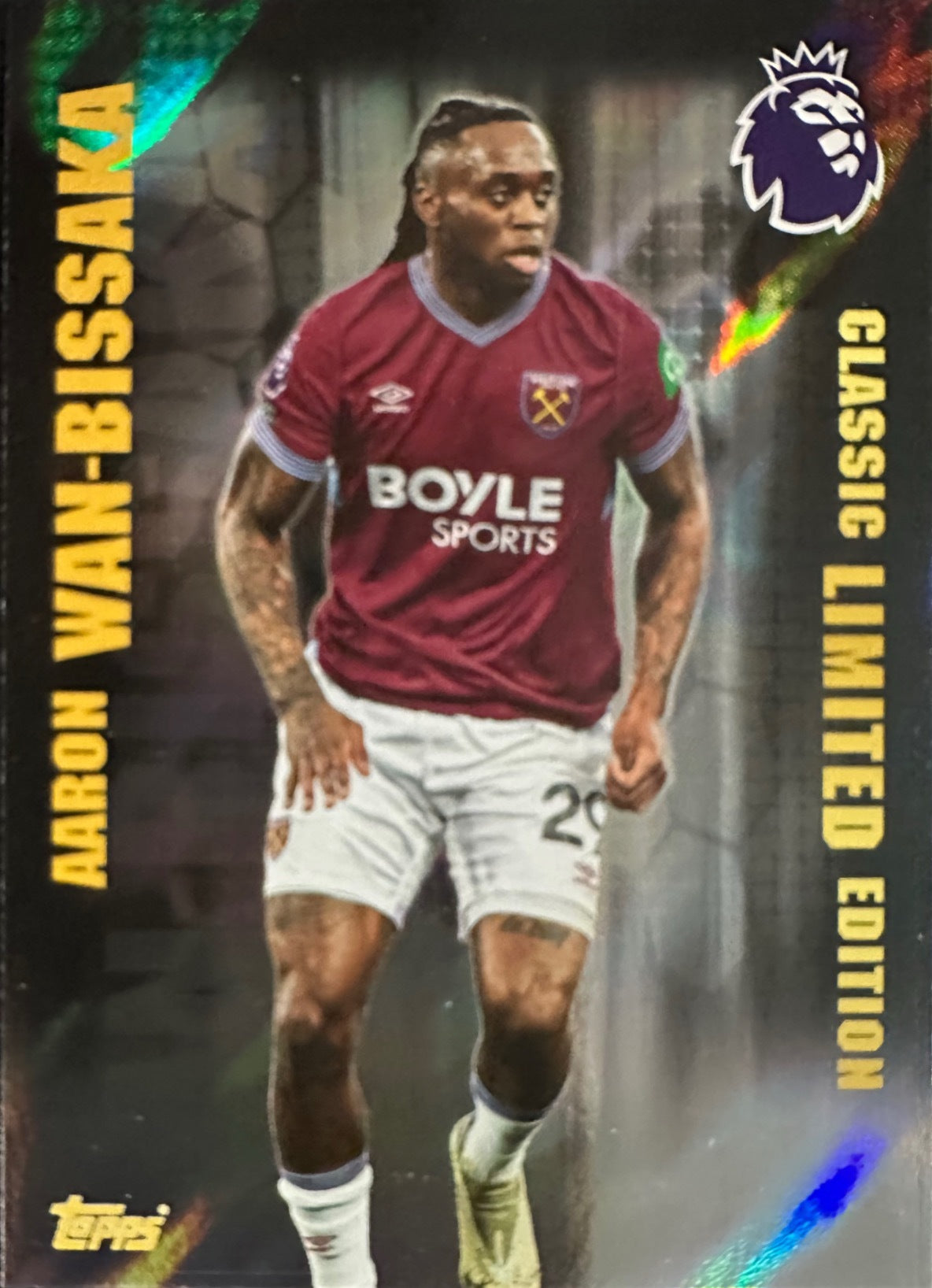 Topps Premier League 2025/26 2026 Scegli Card CK GL LE PP Chrome Gold Limited Pull