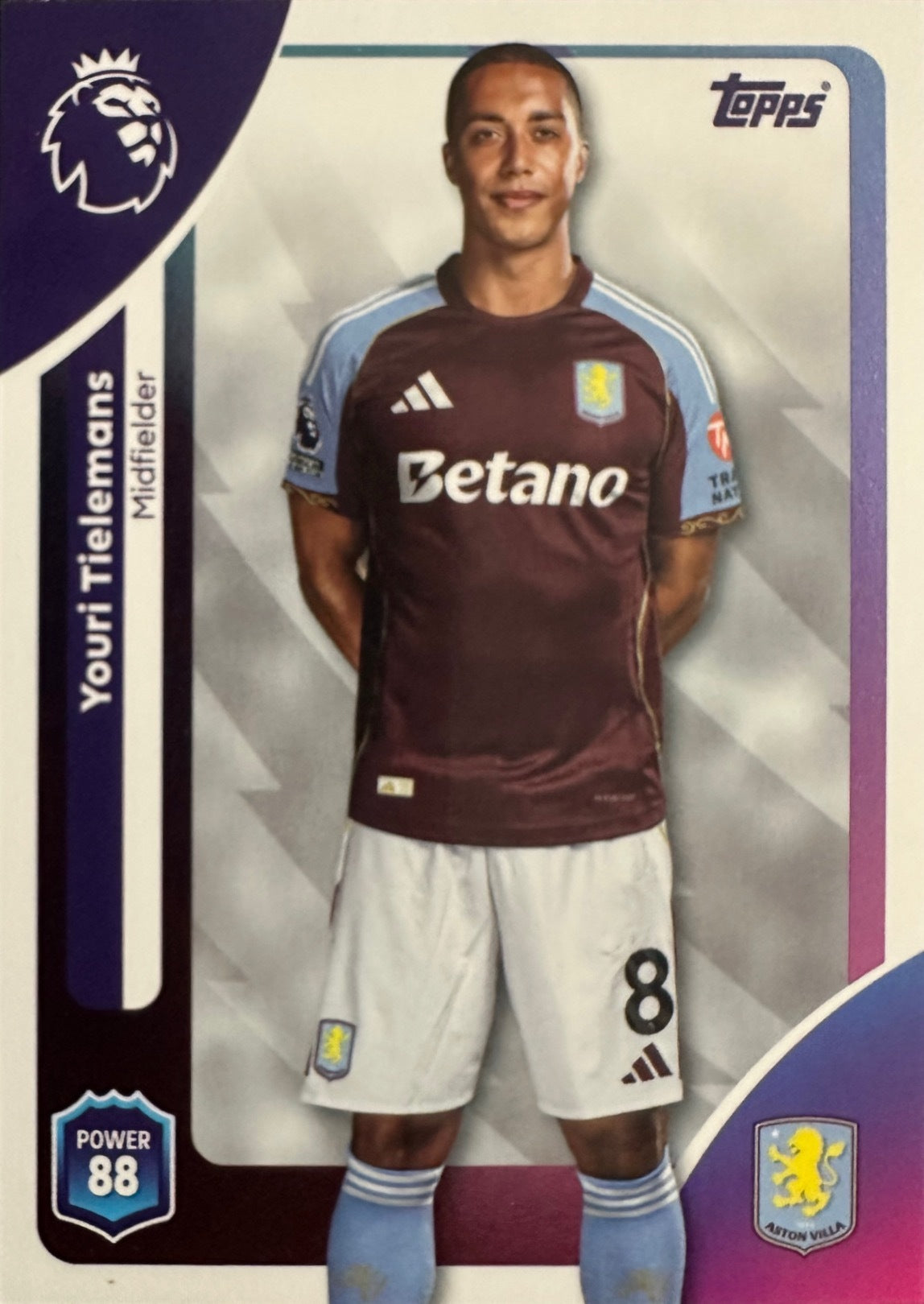 Topps Premier League 2025/26 2026 Scegli Card #1-100 Base Card Team Badge