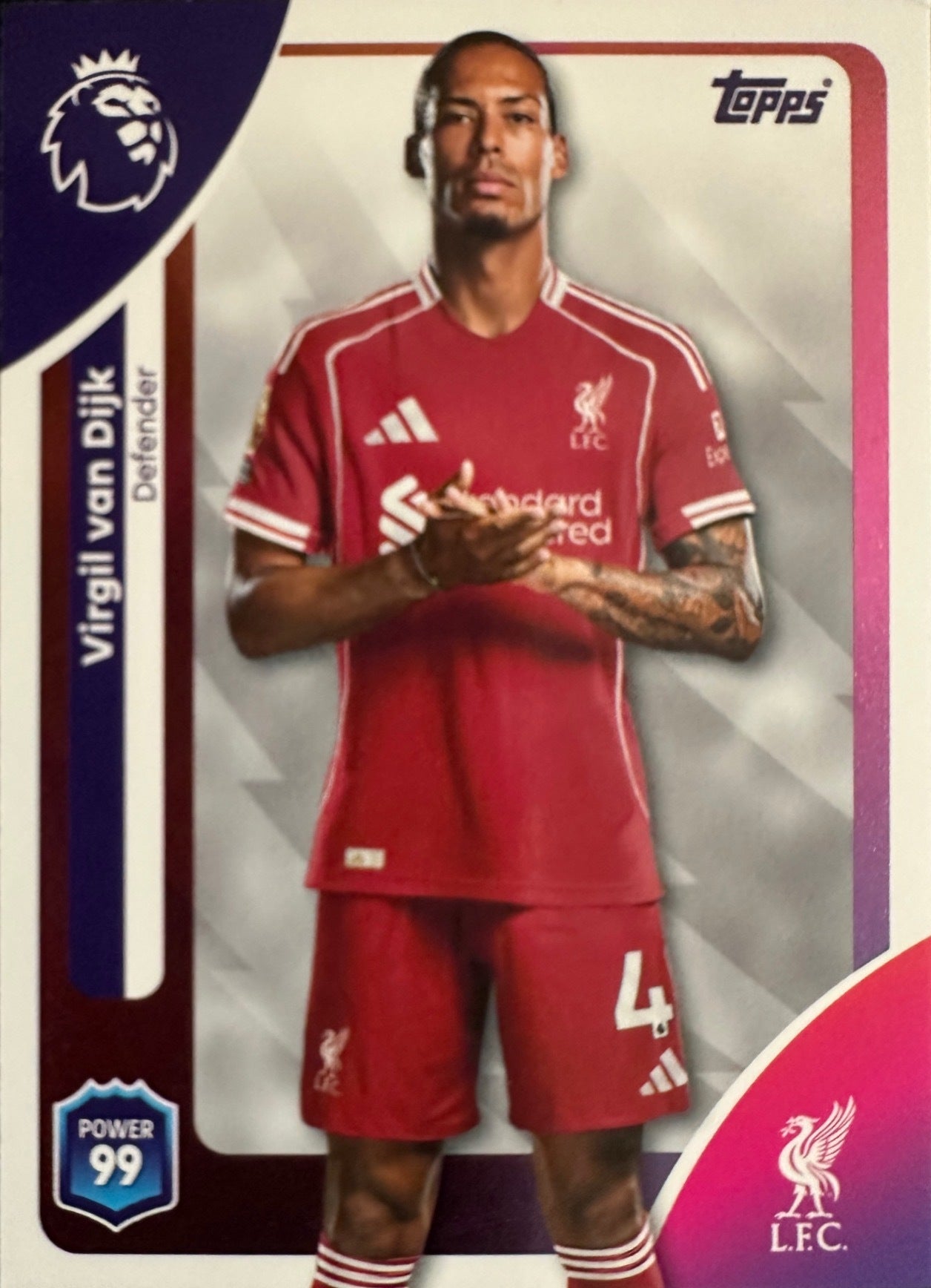 Topps Premier League 2025/26 2026 Scegli Card #101-200 Base Card Team Badge