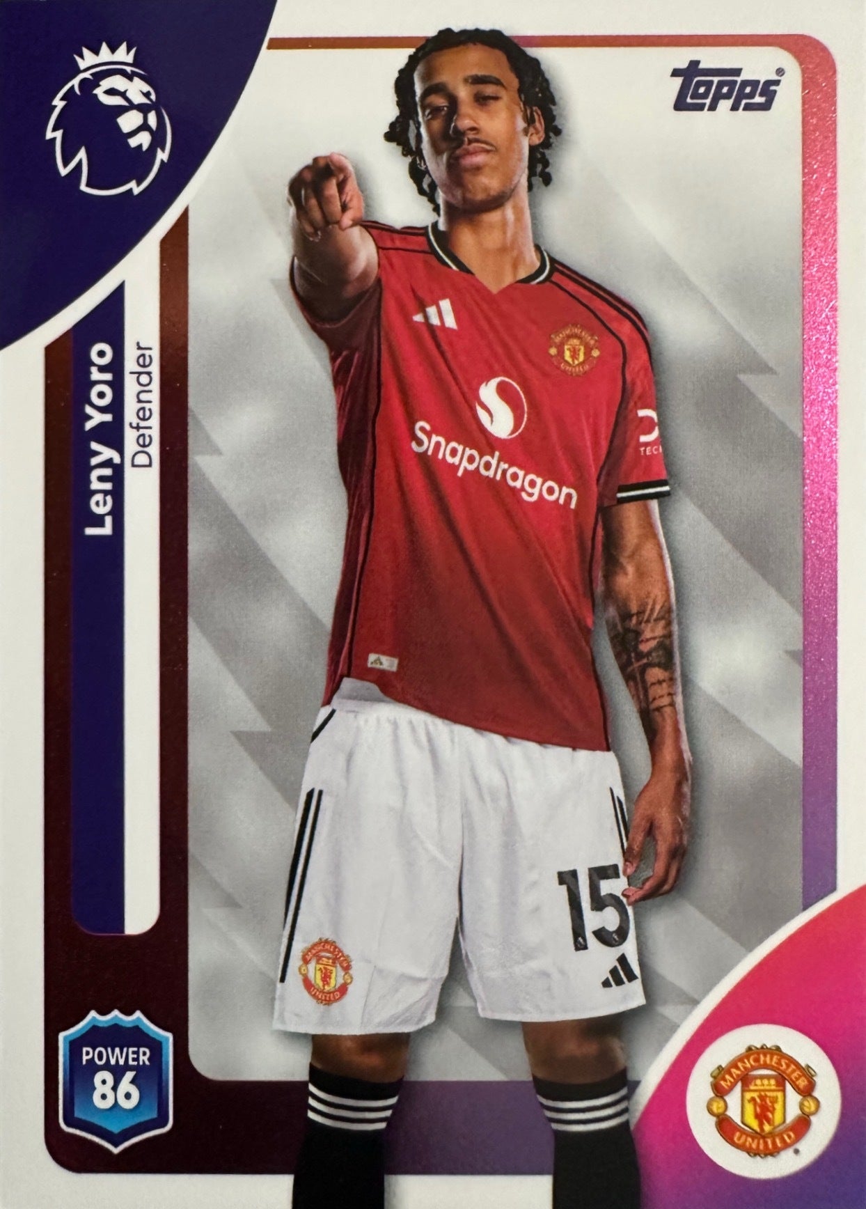 Topps Premier League 2025/26 2026 Scegli Card #201-300 Base Card Team Badge