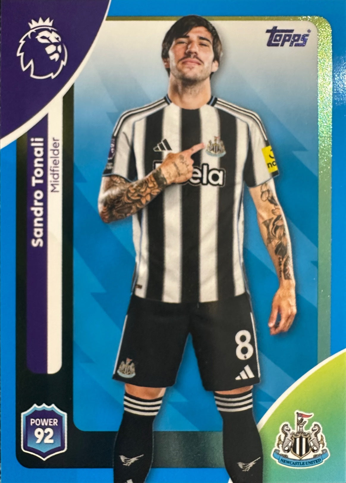 Topps Premier League 2025/26 2026 Scegli Card #1-225 Blue Parallel