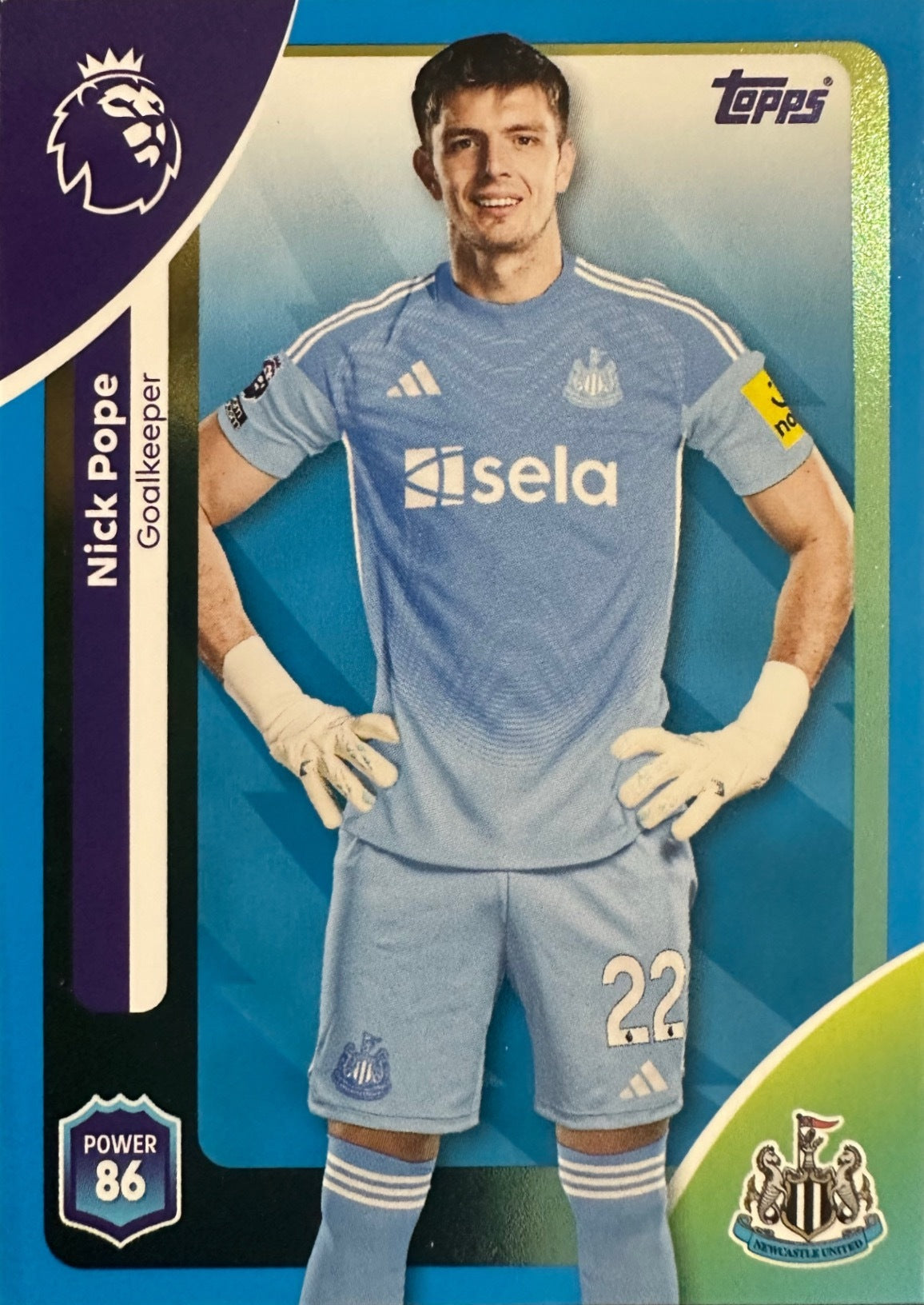 Topps Premier League 2025/26 2026 Scegli Card #1-225 Blue Parallel