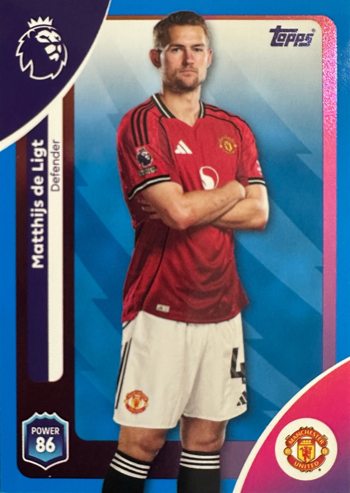 Topps Premier League 2025/26 2026 Scegli Card #1-225 Blue Parallel