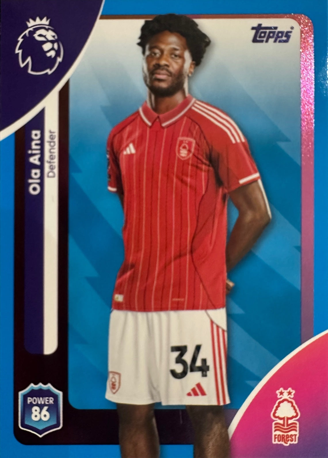 Topps Premier League 2025/26 2026 Scegli Card #226-360 Blue Parallel