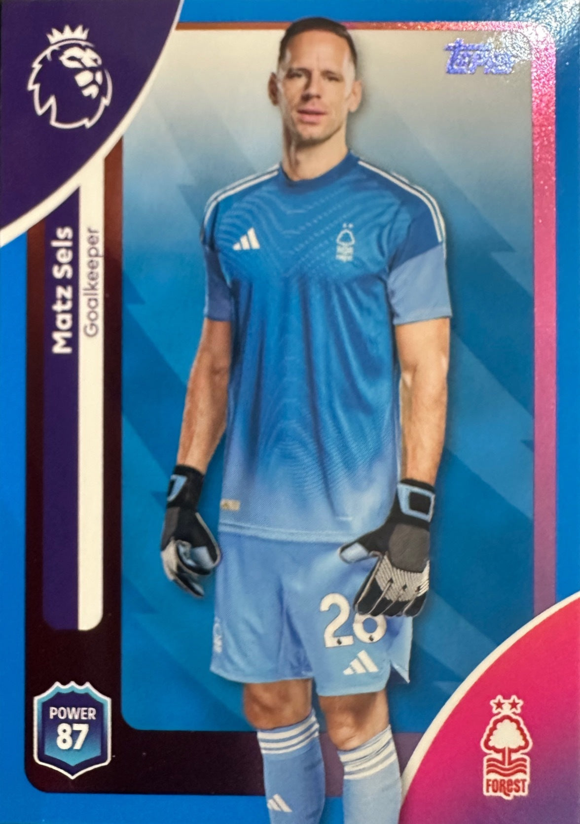 Topps Premier League 2025/26 2026 Scegli Card #226-360 Blue Parallel