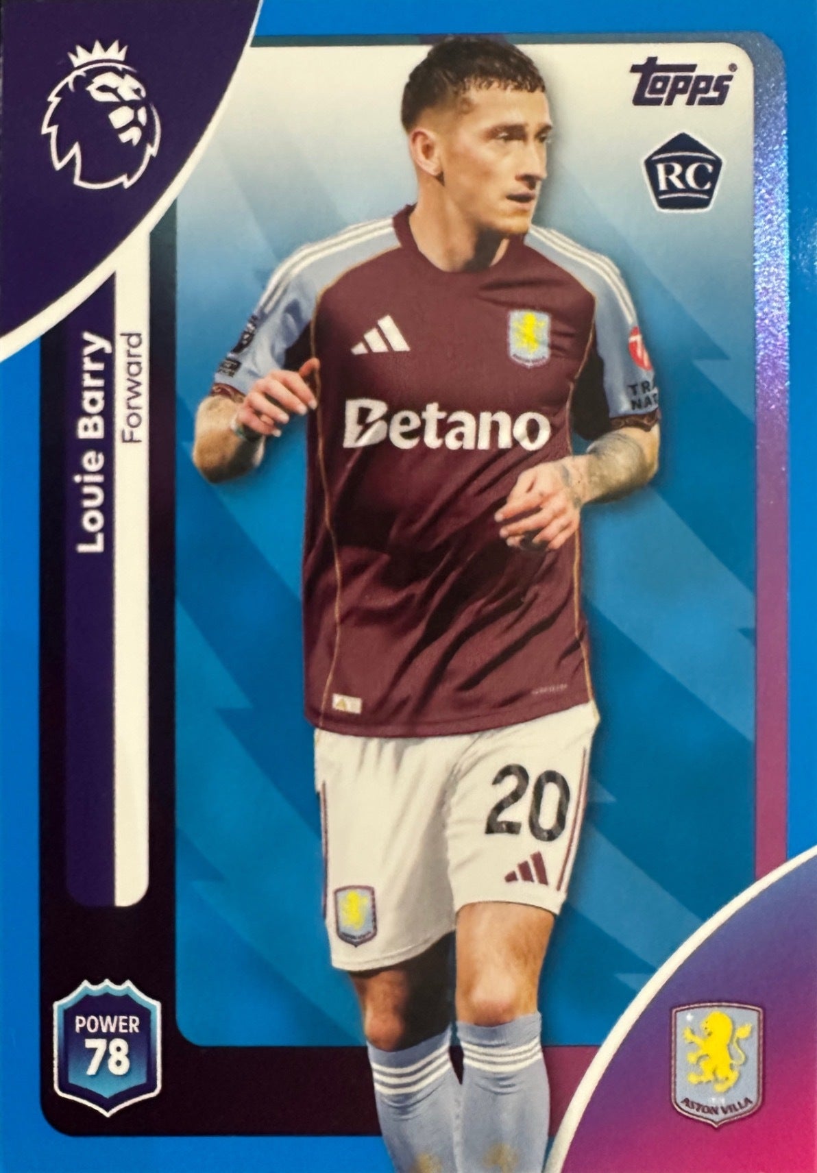 Topps Premier League 2025/26 2026 Scegli Card #1-225 Blue Parallel