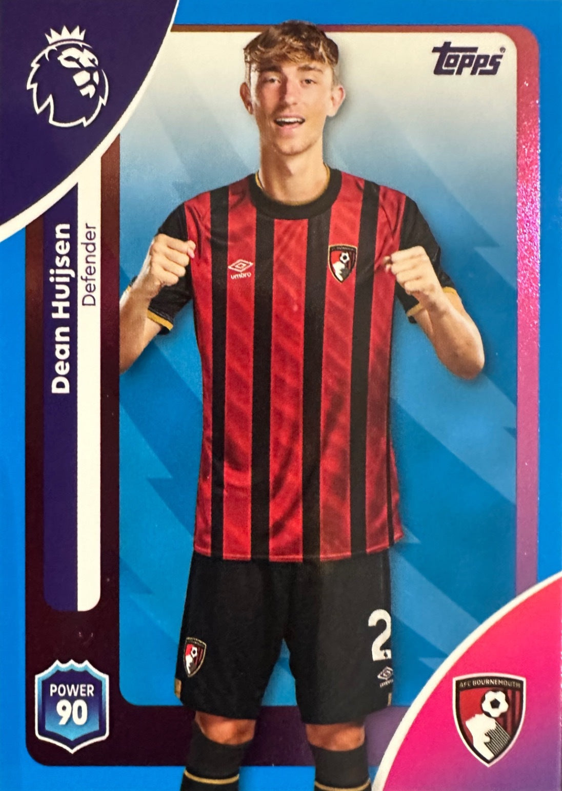 Topps Premier League 2025/26 2026 Scegli Card #1-225 Blue Parallel