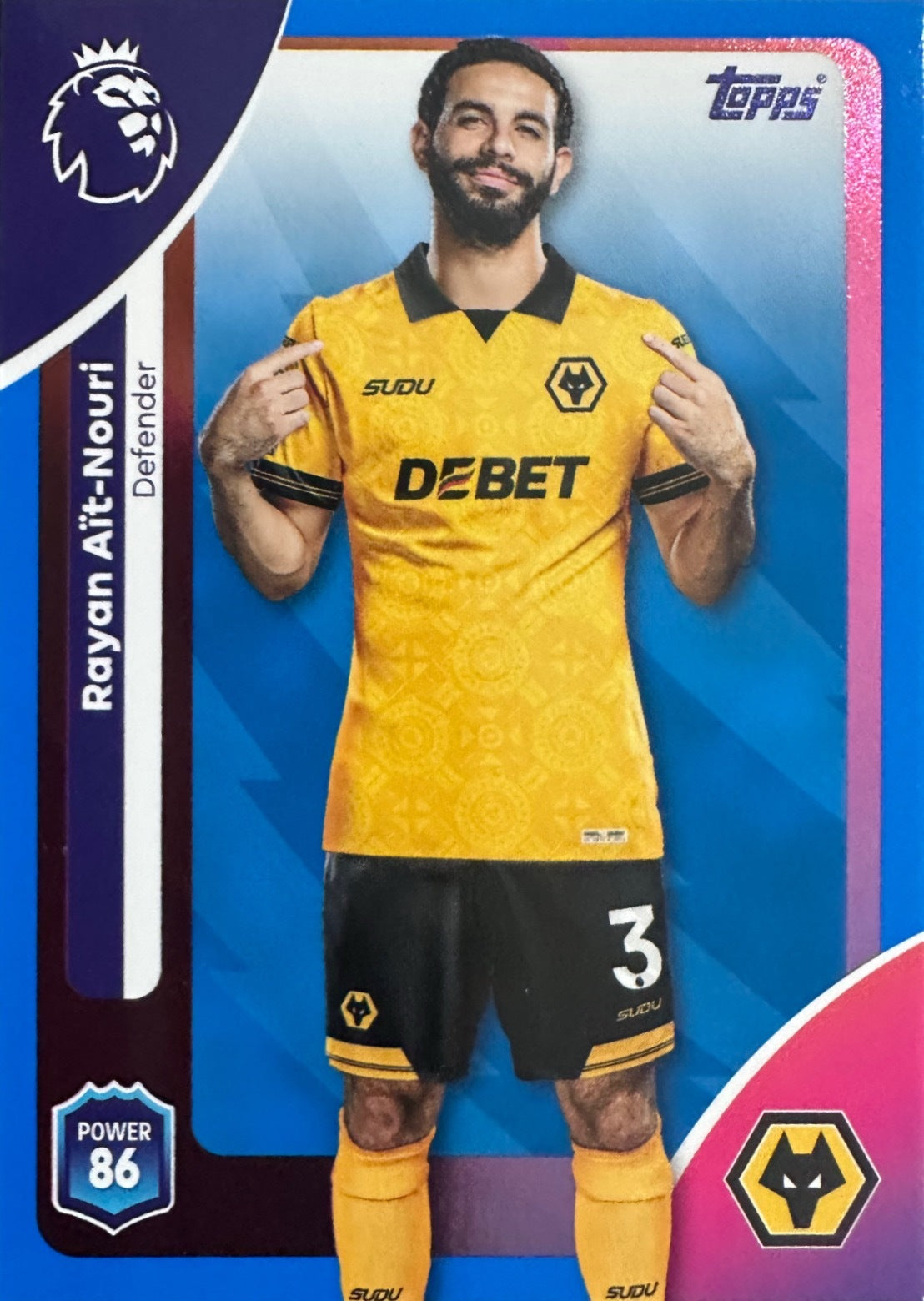 Topps Premier League 2025/26 2026 Scegli Card #226-360 Blue Parallel