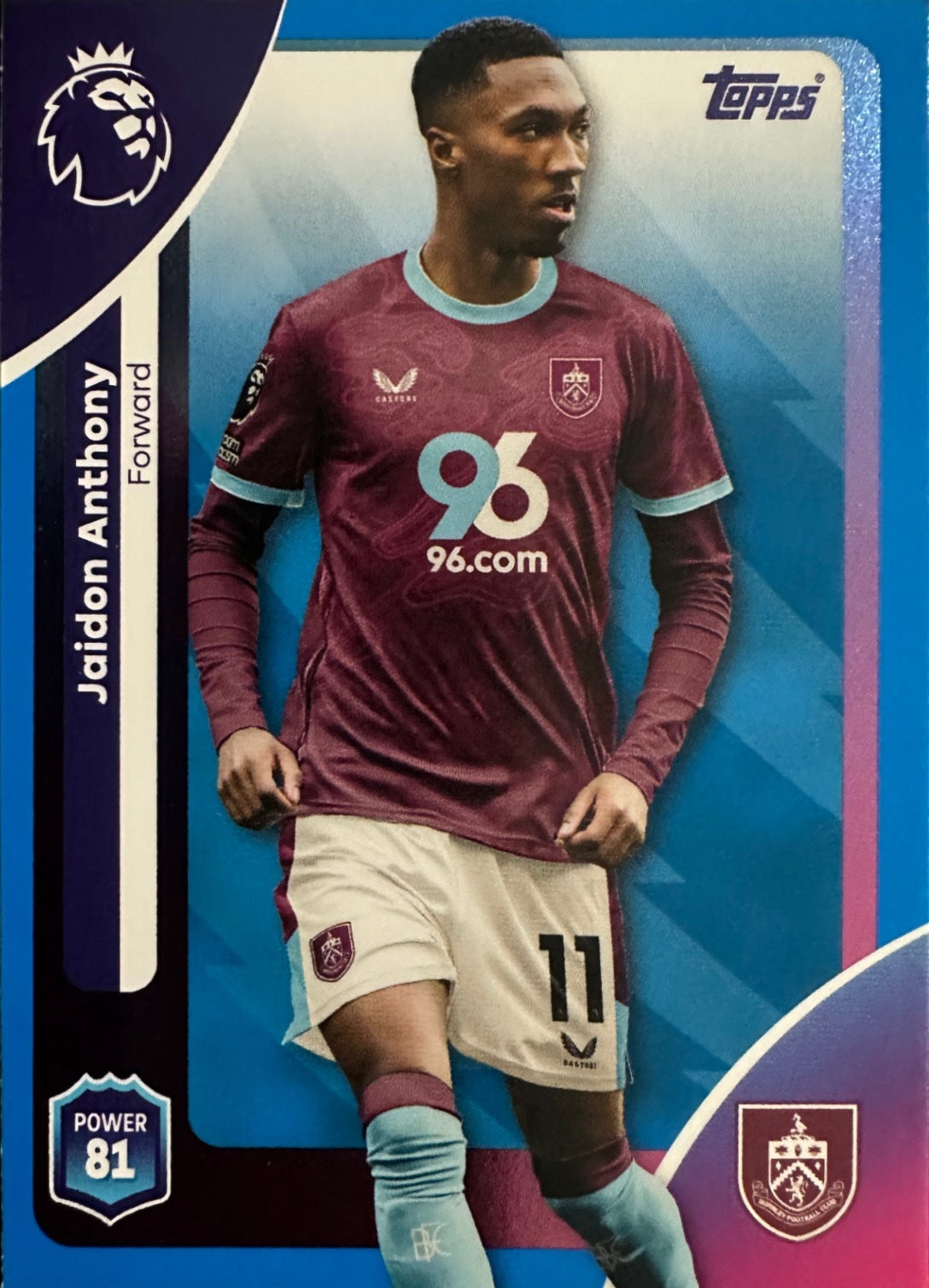 Topps Premier League 2025/26 2026 Scegli Card #226-360 Blue Parallel