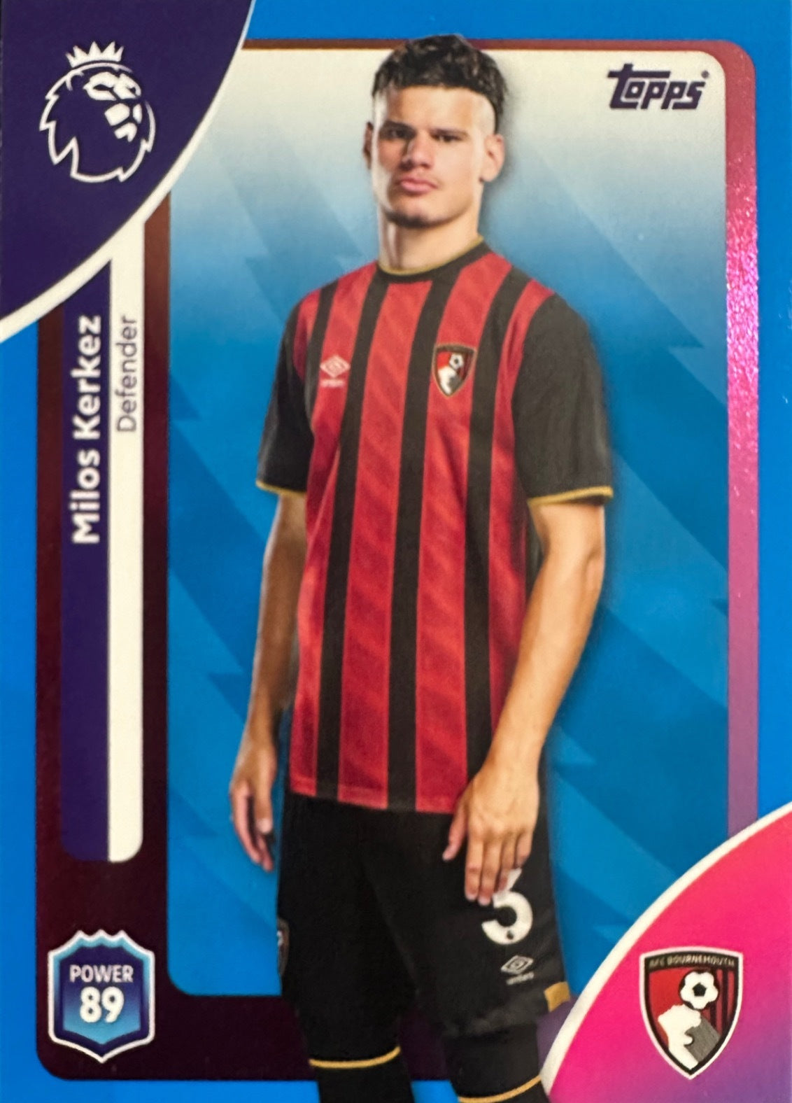 Topps Premier League 2025/26 2026 Scegli Card #1-225 Blue Parallel