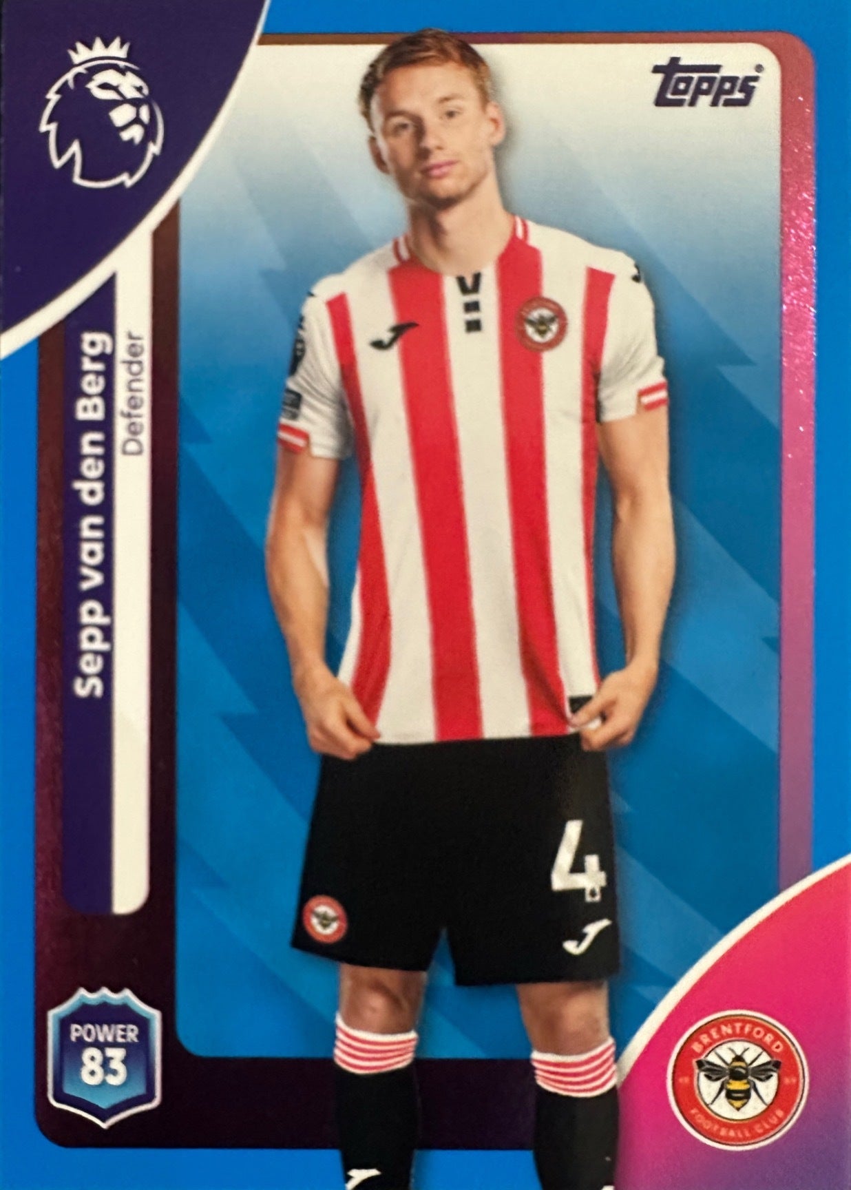 Topps Premier League 2025/26 2026 Scegli Card #1-225 Blue Parallel