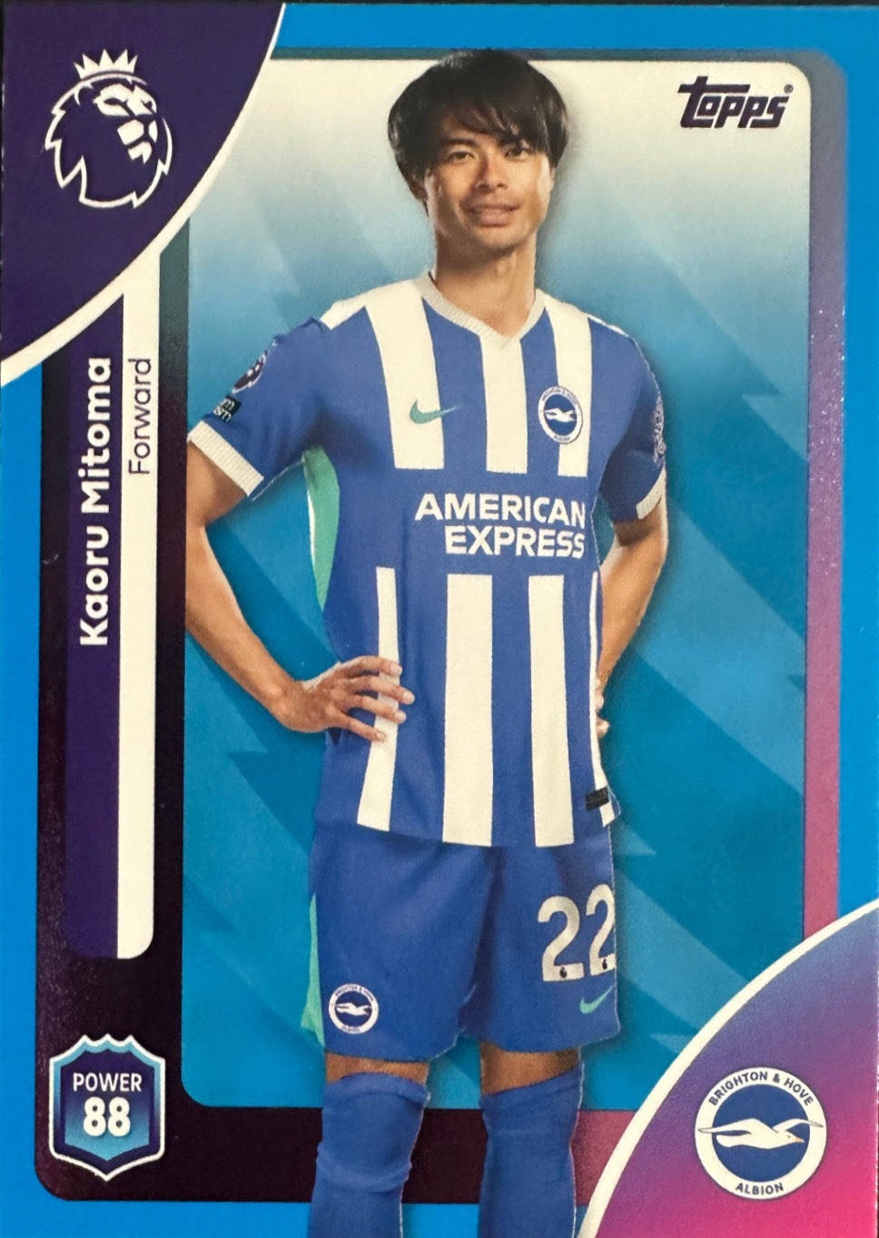 Topps Premier League 2025/26 2026 Scegli Card #1-225 Blue Parallel