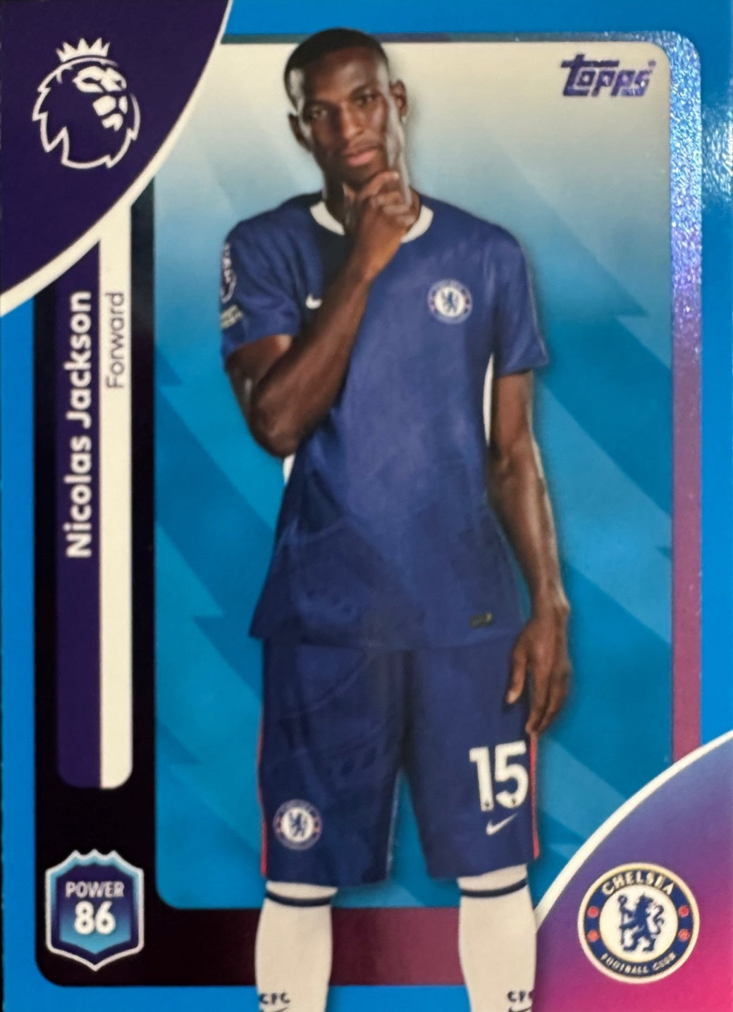 Topps Premier League 2025/26 2026 Scegli Card #1-225 Blue Parallel