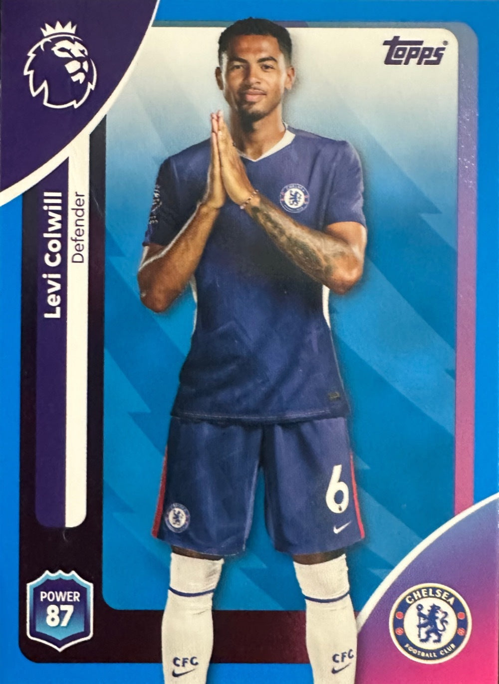 Topps Premier League 2025/26 2026 Scegli Card #1-225 Blue Parallel