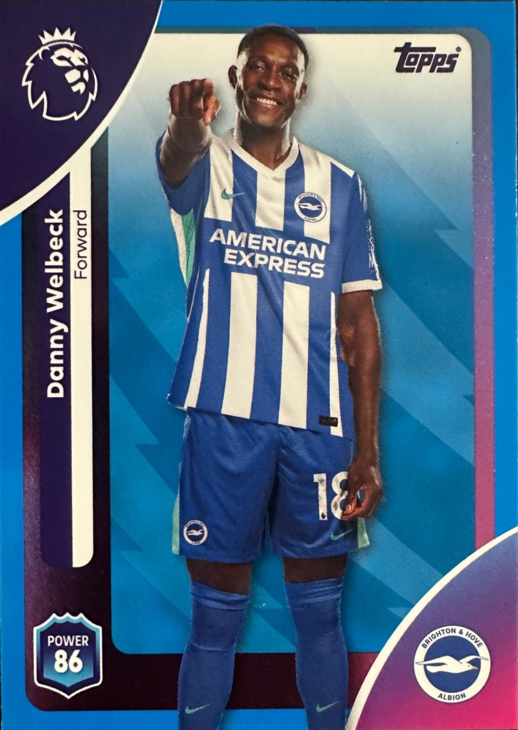 Topps Premier League 2025/26 2026 Scegli Card #1-225 Blue Parallel
