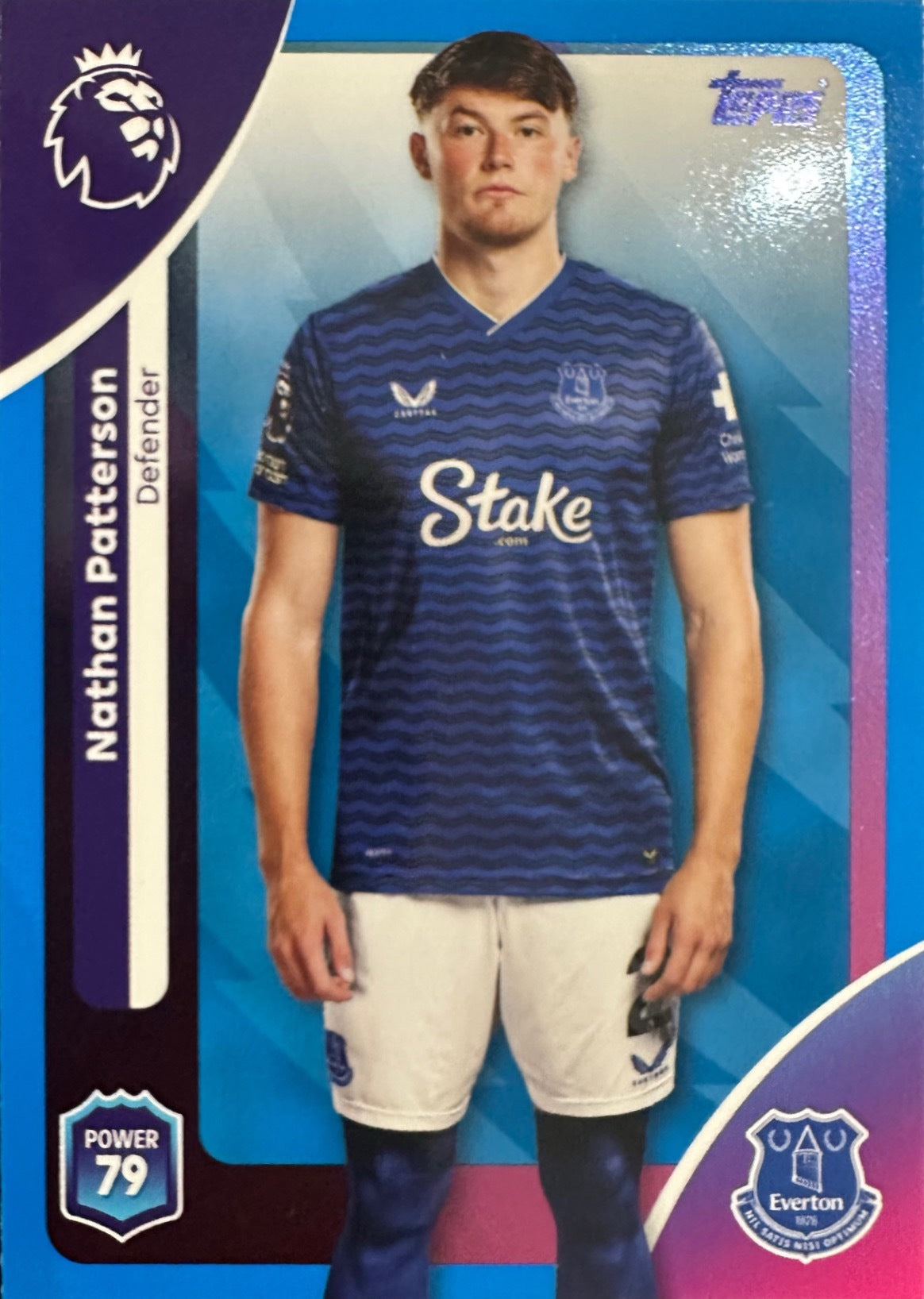 Topps Premier League 2025/26 2026 Scegli Card #1-225 Blue Parallel