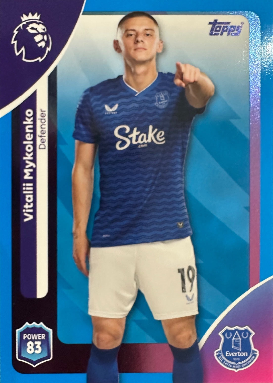 Topps Premier League 2025/26 2026 Scegli Card #1-225 Blue Parallel