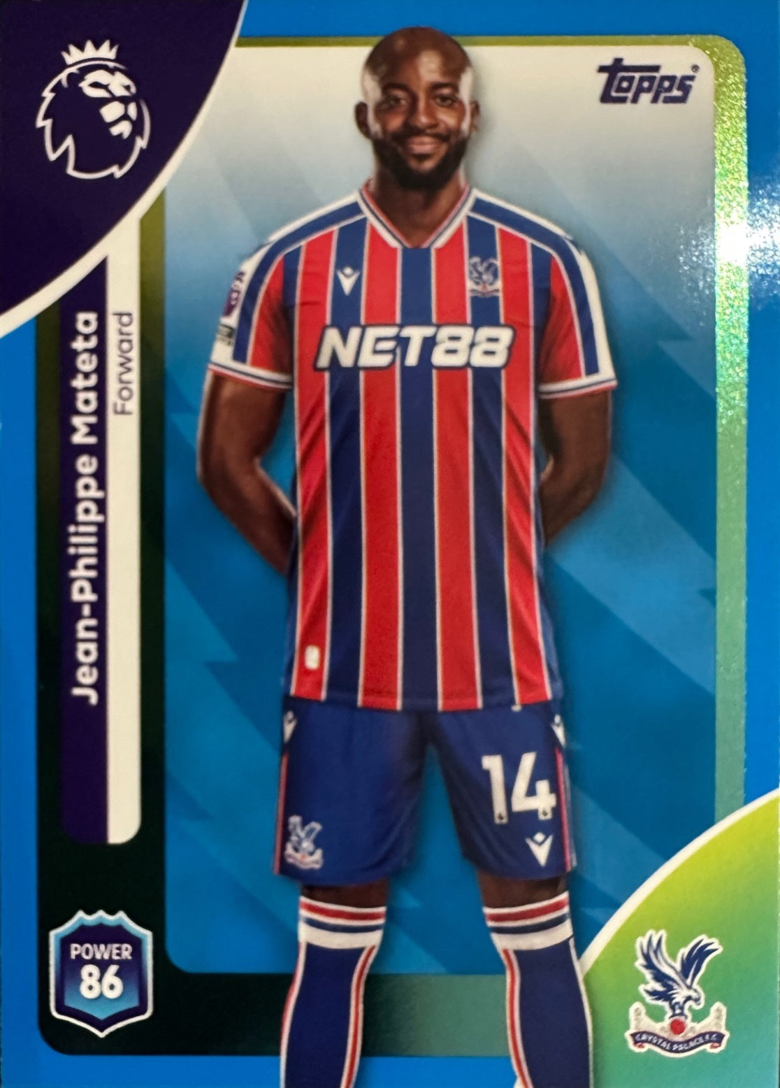 Topps Premier League 2025/26 2026 Scegli Card #1-225 Blue Parallel