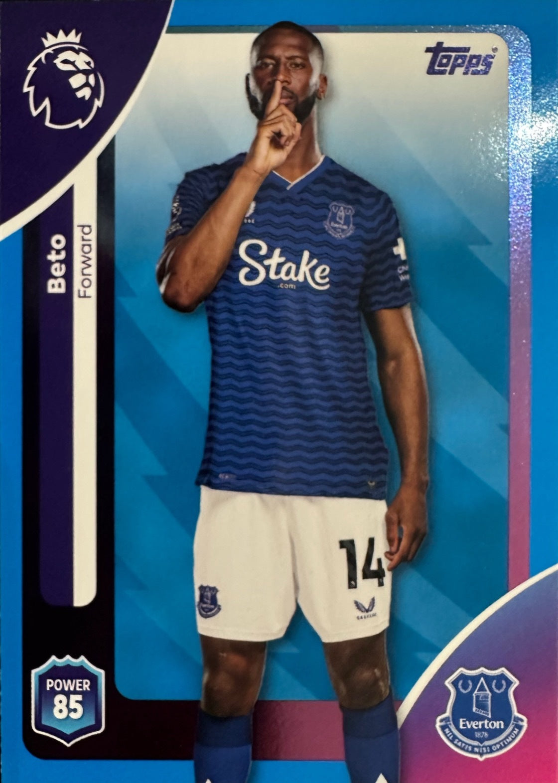 Topps Premier League 2025/26 2026 Scegli Card #1-225 Blue Parallel