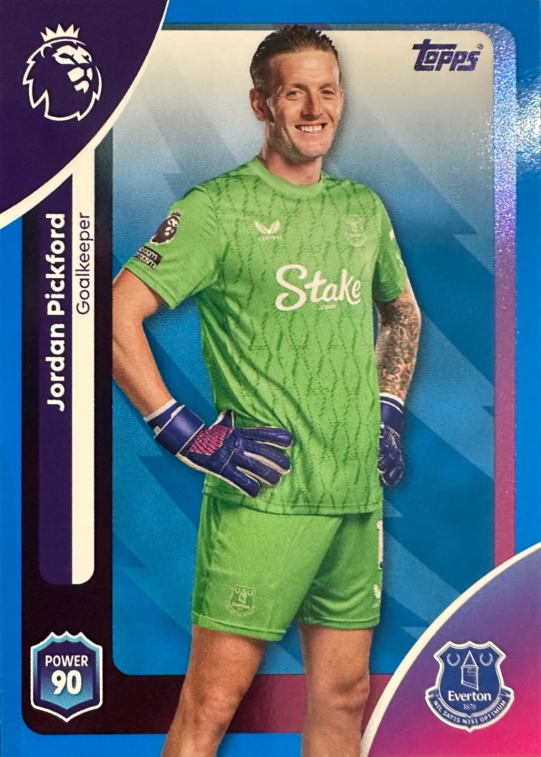 Topps Premier League 2025/26 2026 Scegli Card #1-225 Blue Parallel