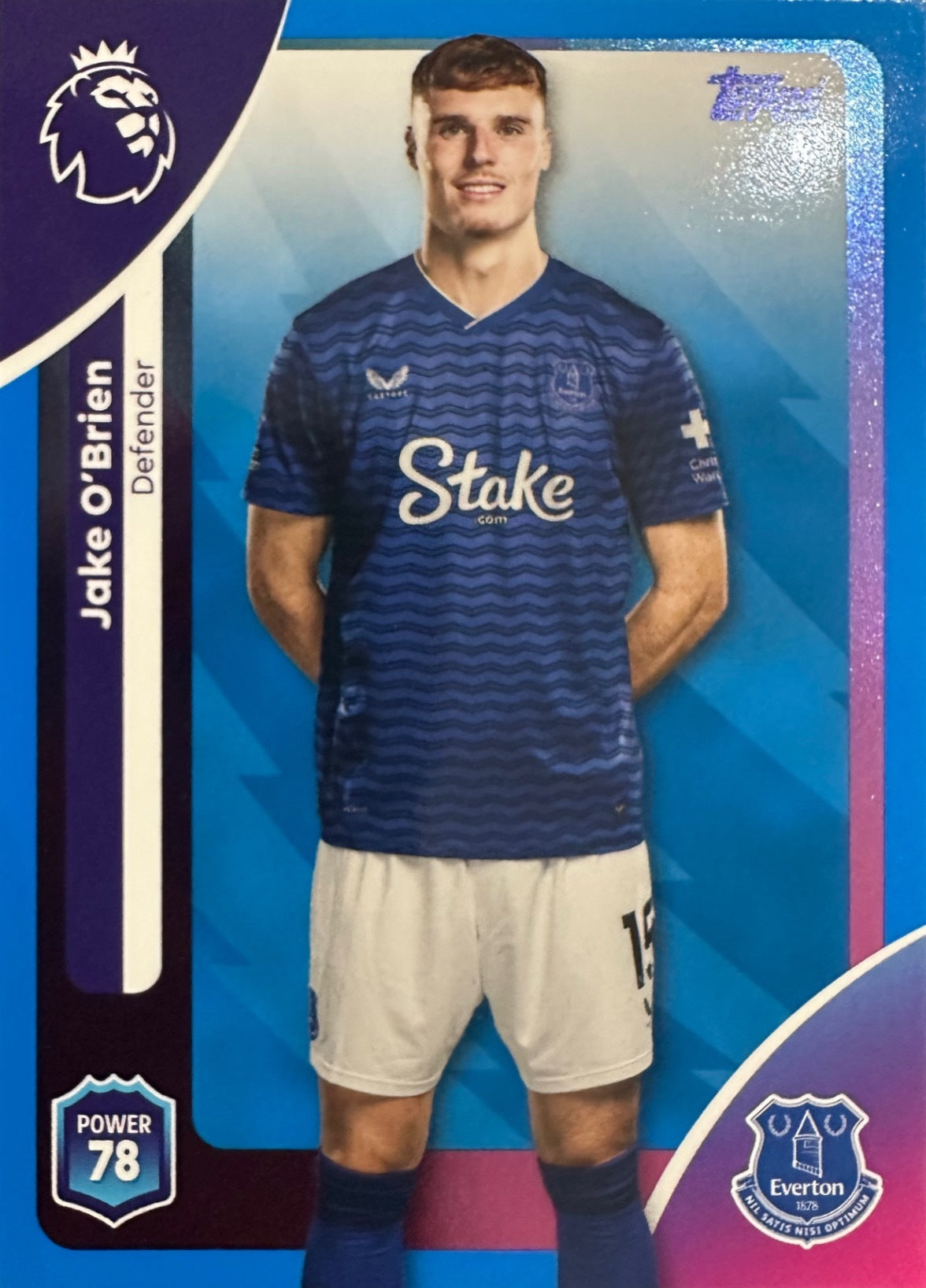 Topps Premier League 2025/26 2026 Scegli Card #1-225 Blue Parallel