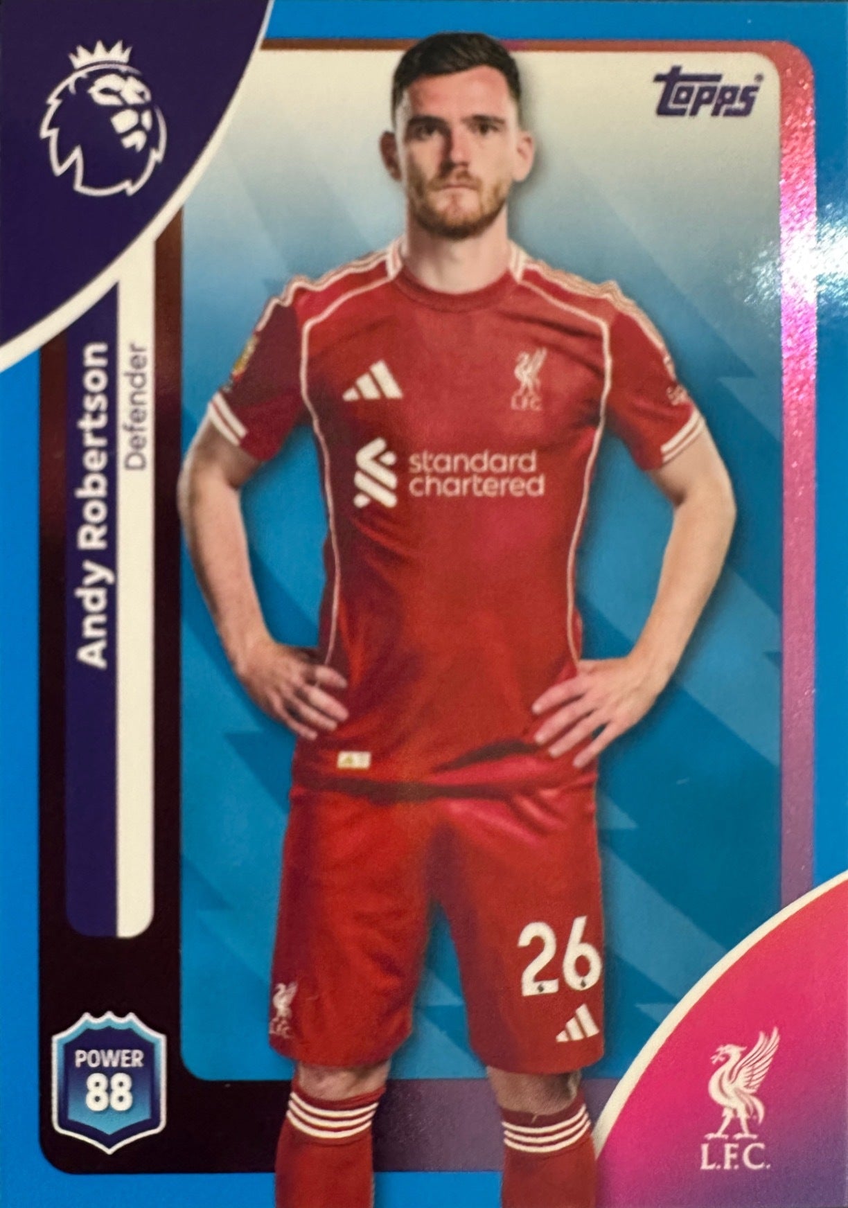 Topps Premier League 2025/26 2026 Scegli Card #1-225 Blue Parallel