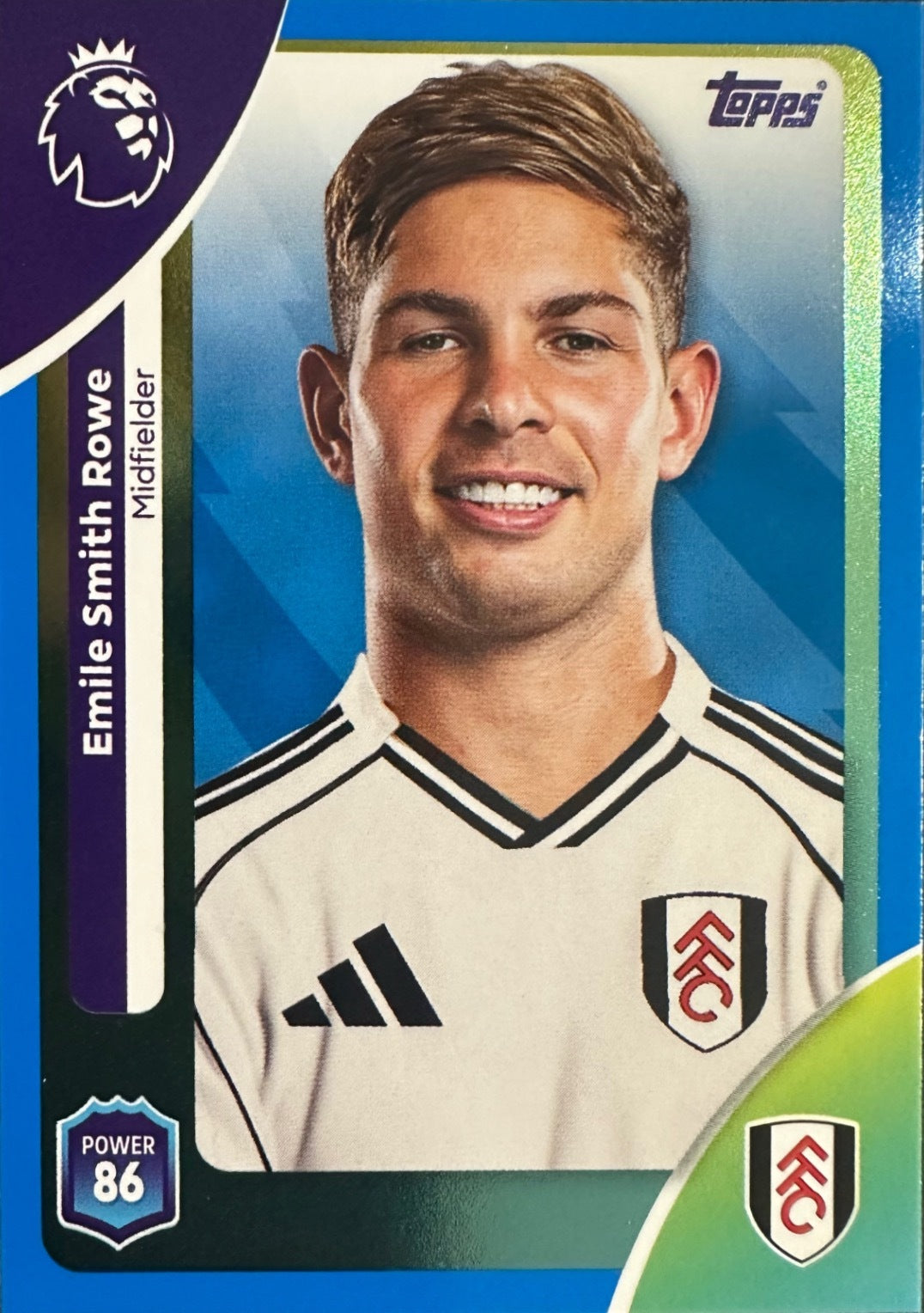 Topps Premier League 2025/26 2026 Scegli Card #1-225 Blue Parallel