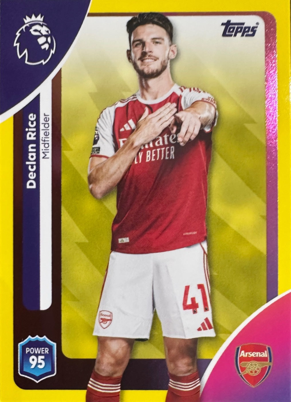 Topps Premier League 2025/26 2026 Scegli Card #1-360 Yellow Parallel