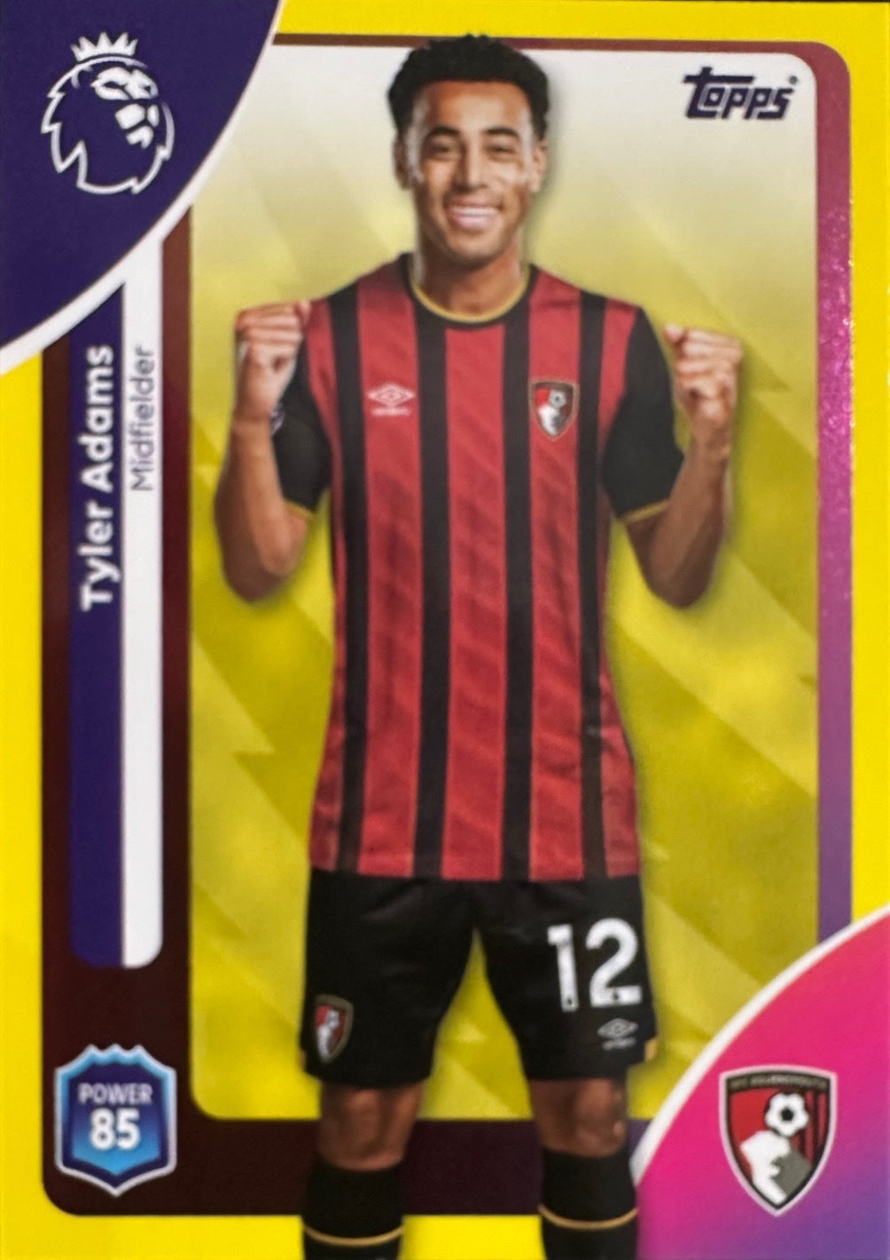Topps Premier League 2025/26 2026 Scegli Card #1-360 Yellow Parallel