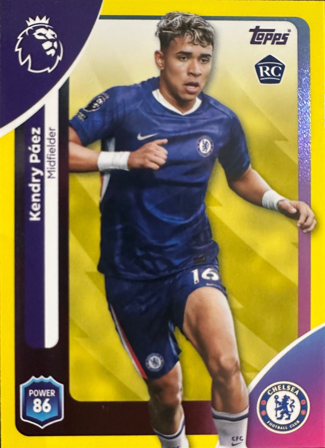 Topps Premier League 2025/26 2026 Scegli Card #1-360 Yellow Parallel