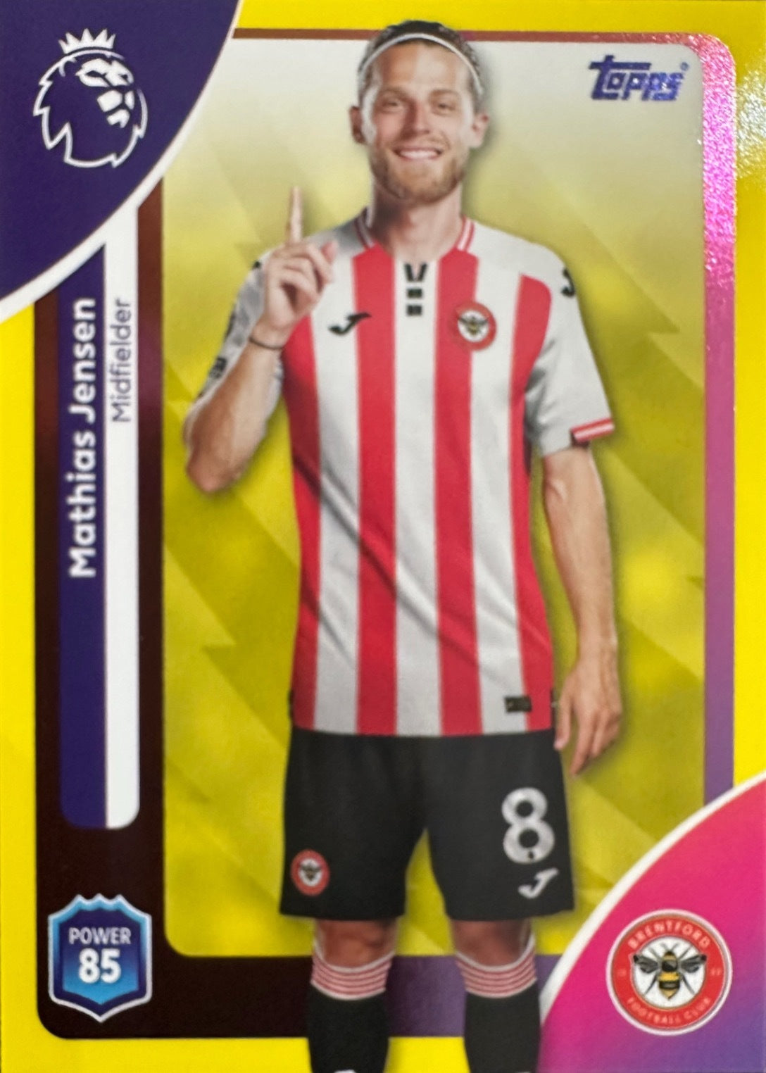 Topps Premier League 2025/26 2026 Scegli Card #1-360 Yellow Parallel