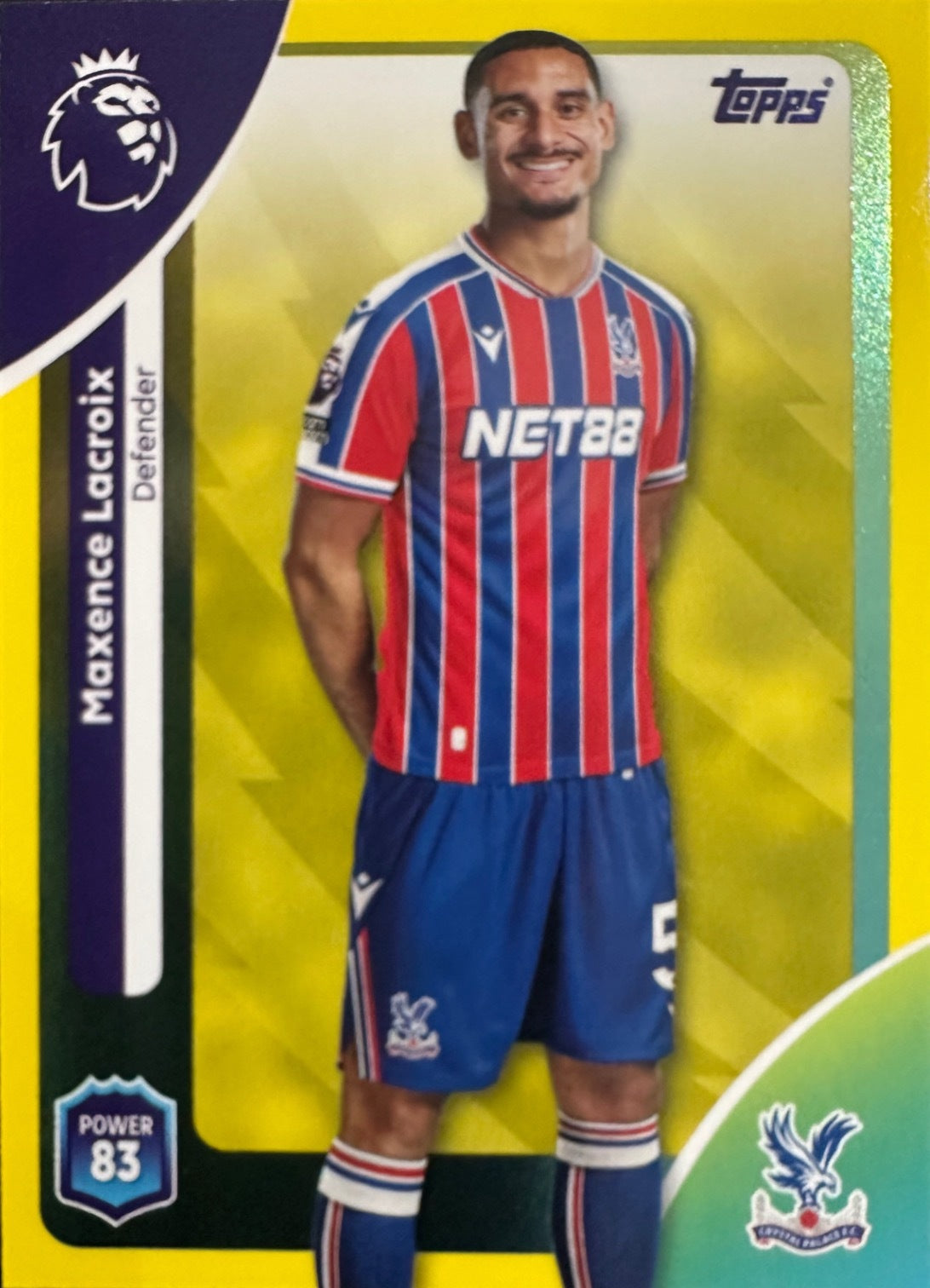 Topps Premier League 2025/26 2026 Scegli Card #1-360 Yellow Parallel