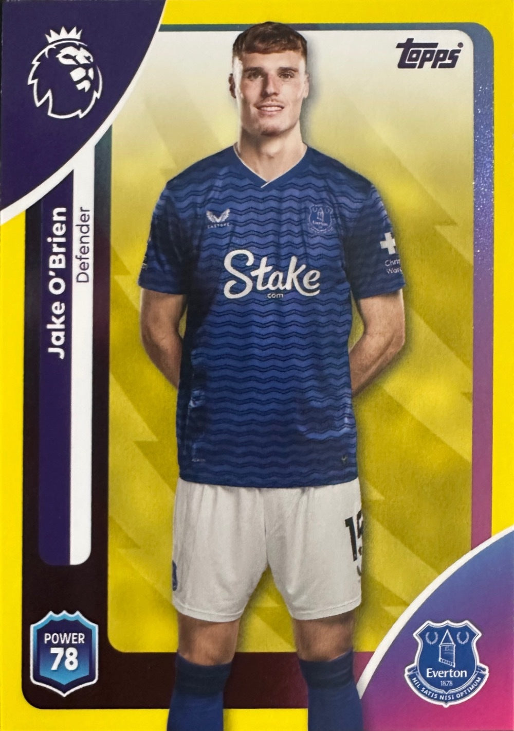 Topps Premier League 2025/26 2026 Scegli Card #1-360 Yellow Parallel