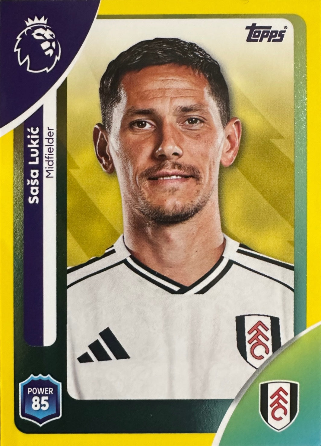Topps Premier League 2025/26 2026 Scegli Card #1-360 Yellow Parallel