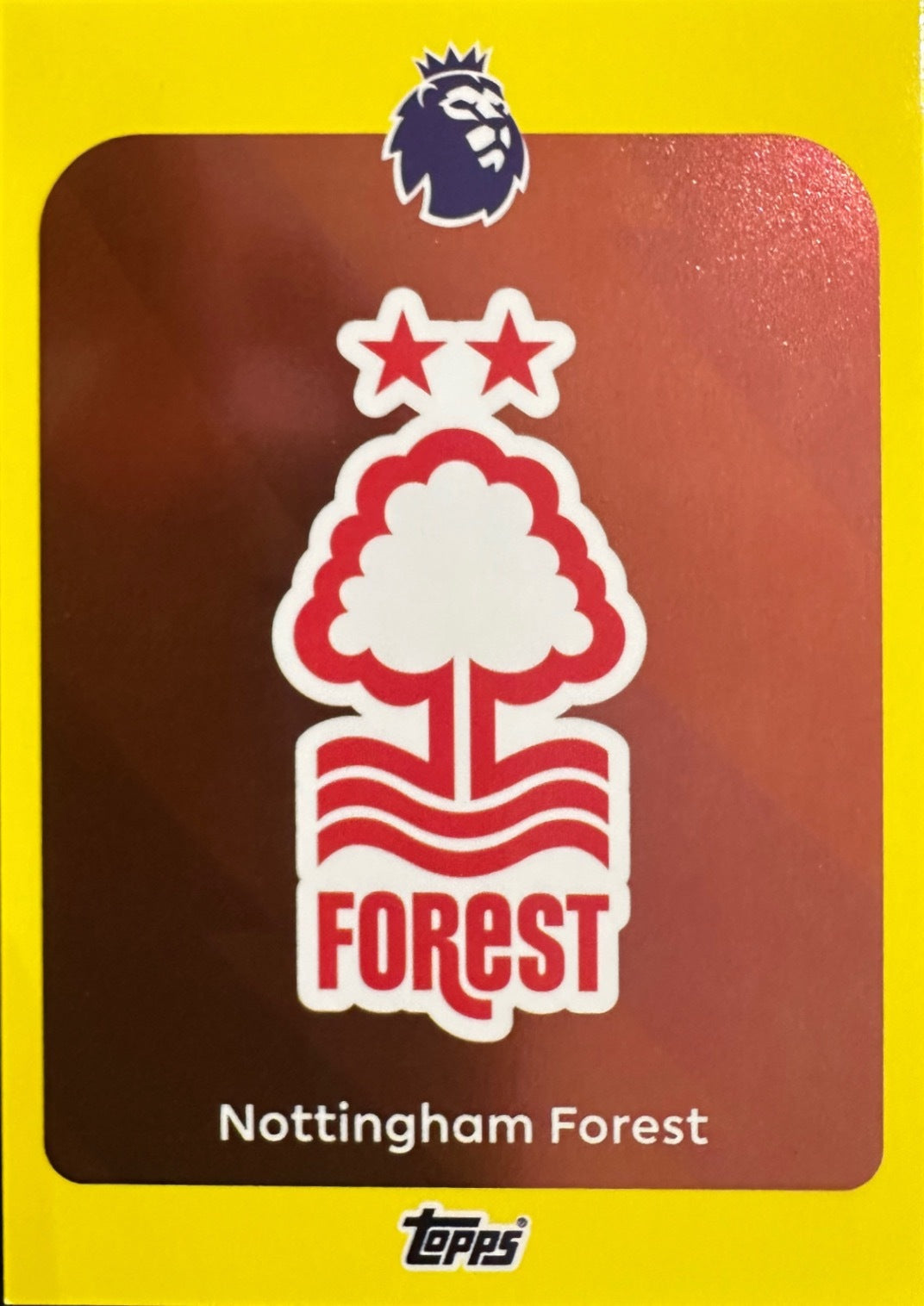 Topps Premier League 2025/26 2026 Scegli Card #1-360 Yellow Parallel