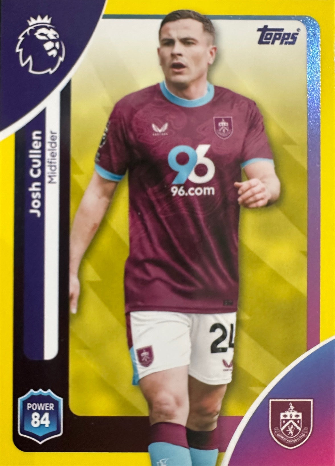 Topps Premier League 2025/26 2026 Scegli Card #1-360 Yellow Parallel
