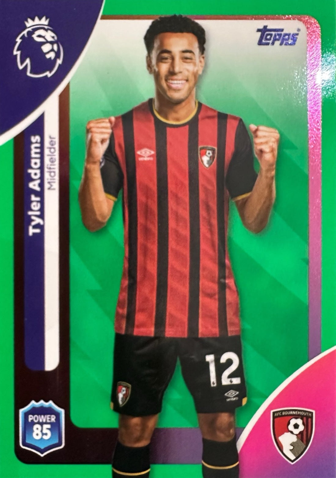 Topps Premier League 2025/26 2026 Scegli Card #1-360 Green Parallel