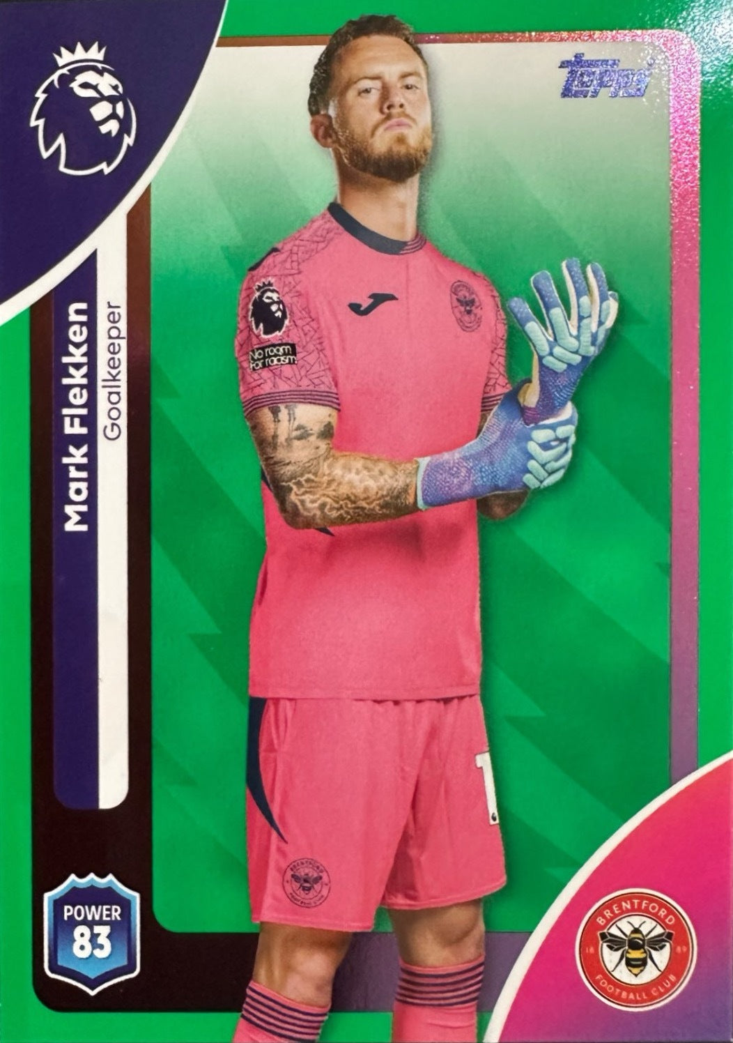 Topps Premier League 2025/26 2026 Scegli Card #1-360 Green Parallel