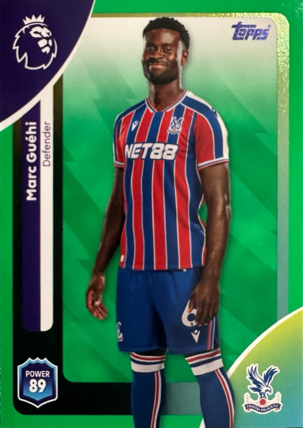 Topps Premier League 2025/26 2026 Scegli Card #1-360 Green Parallel