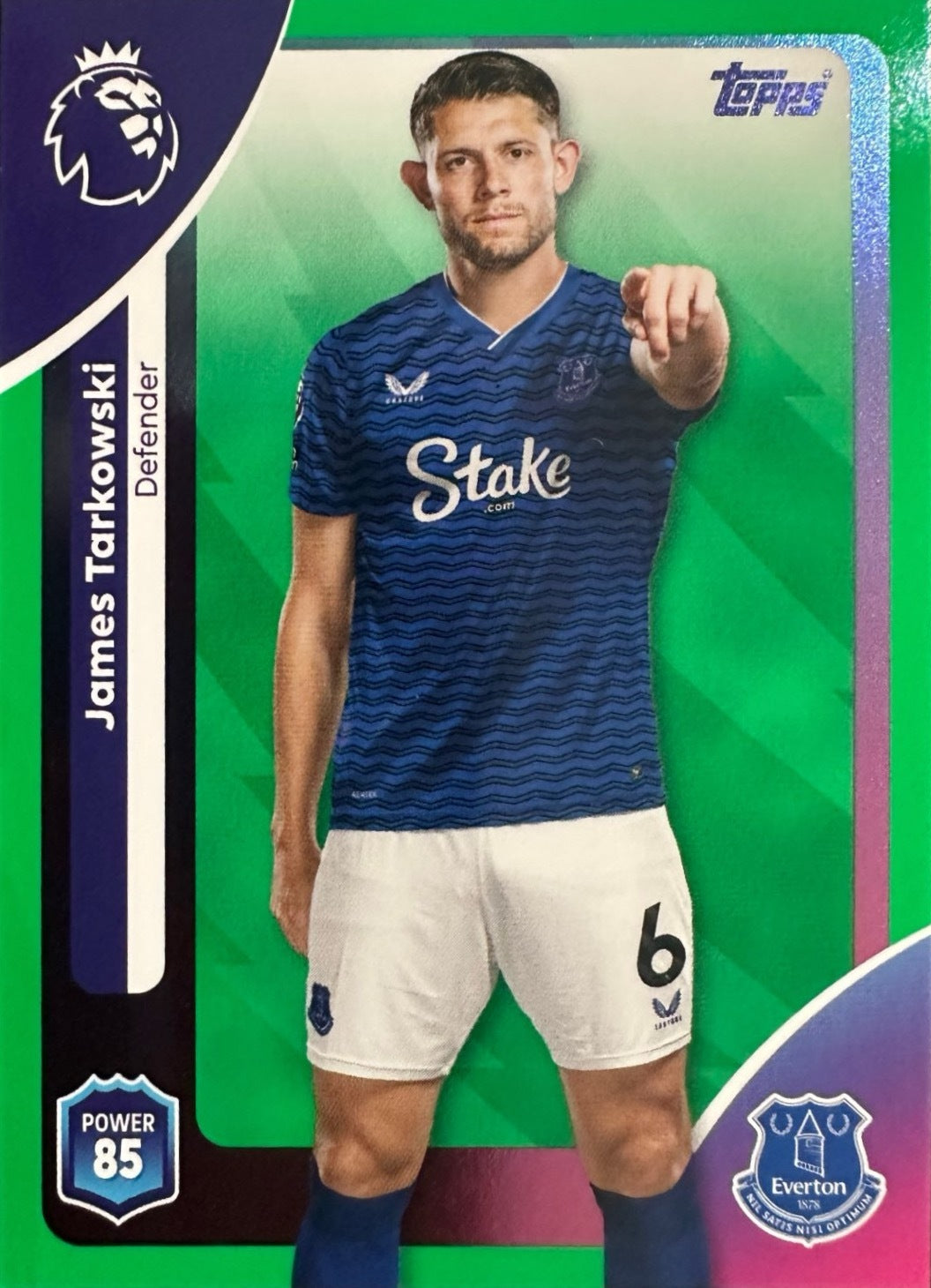Topps Premier League 2025/26 2026 Scegli Card #1-360 Green Parallel